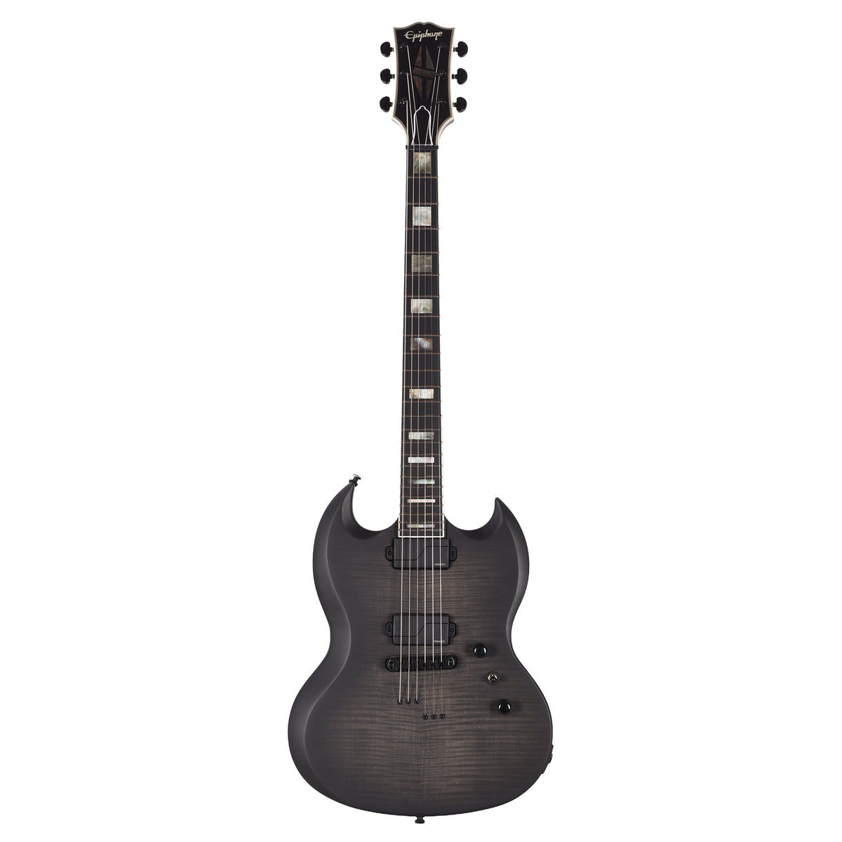 Epiphone Prophecy SG Obsidian Storm Satin Electric Guitars
