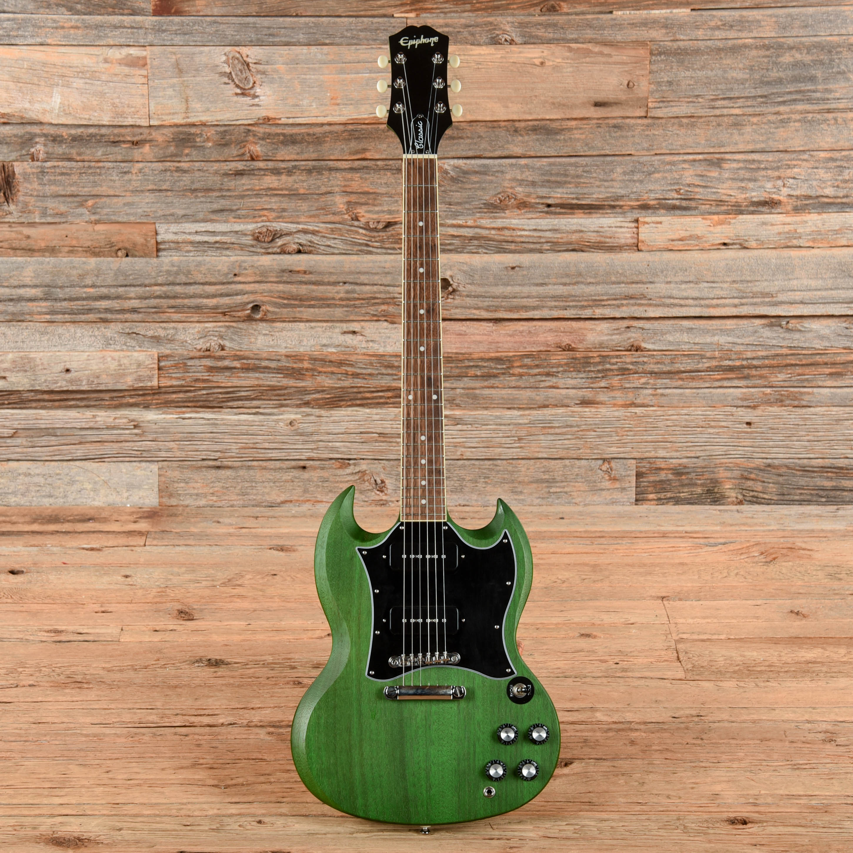 Epiphone SG Classic Satin Green 2021 Electric Guitars