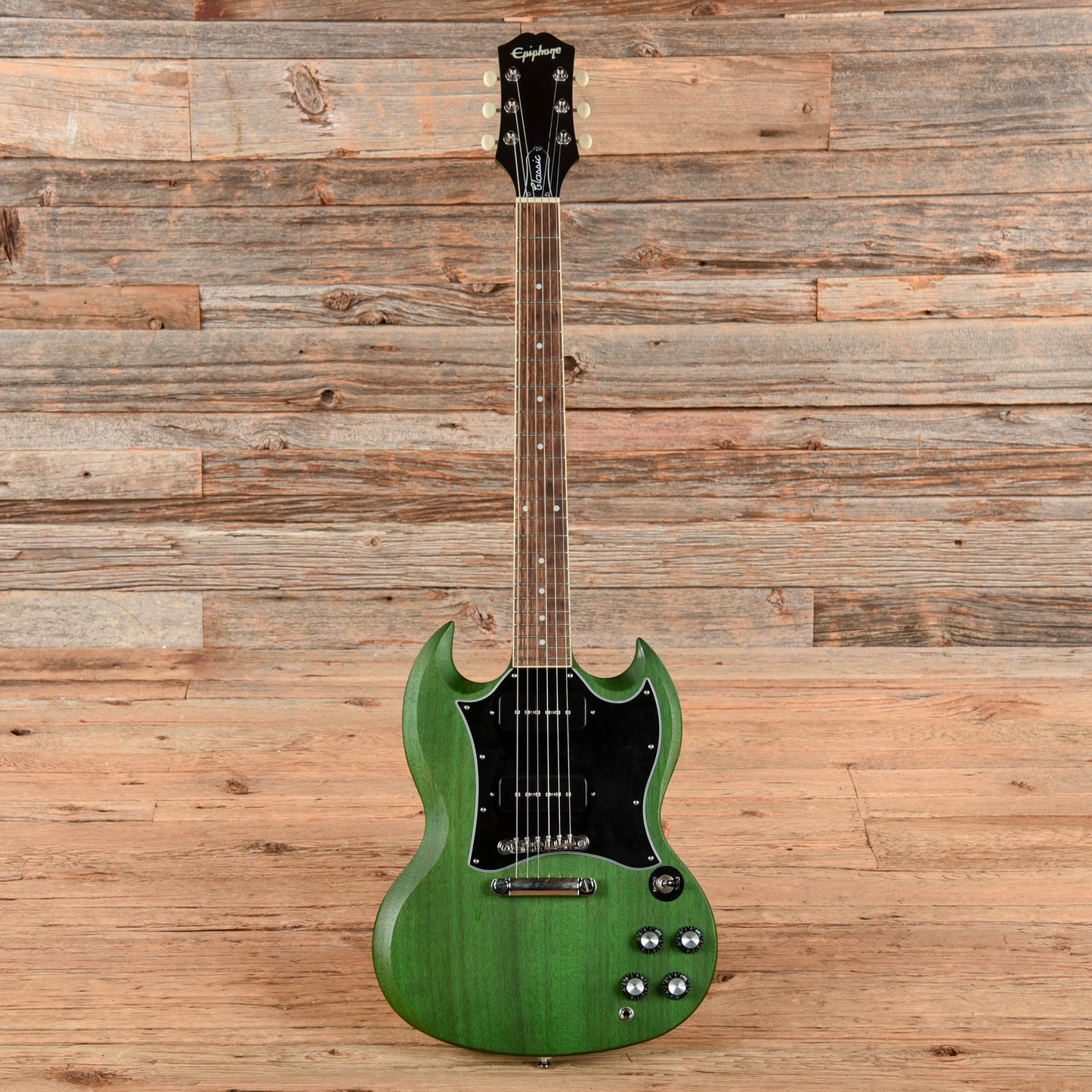 Epiphone SG Classic Satin Green 2021 Electric Guitars