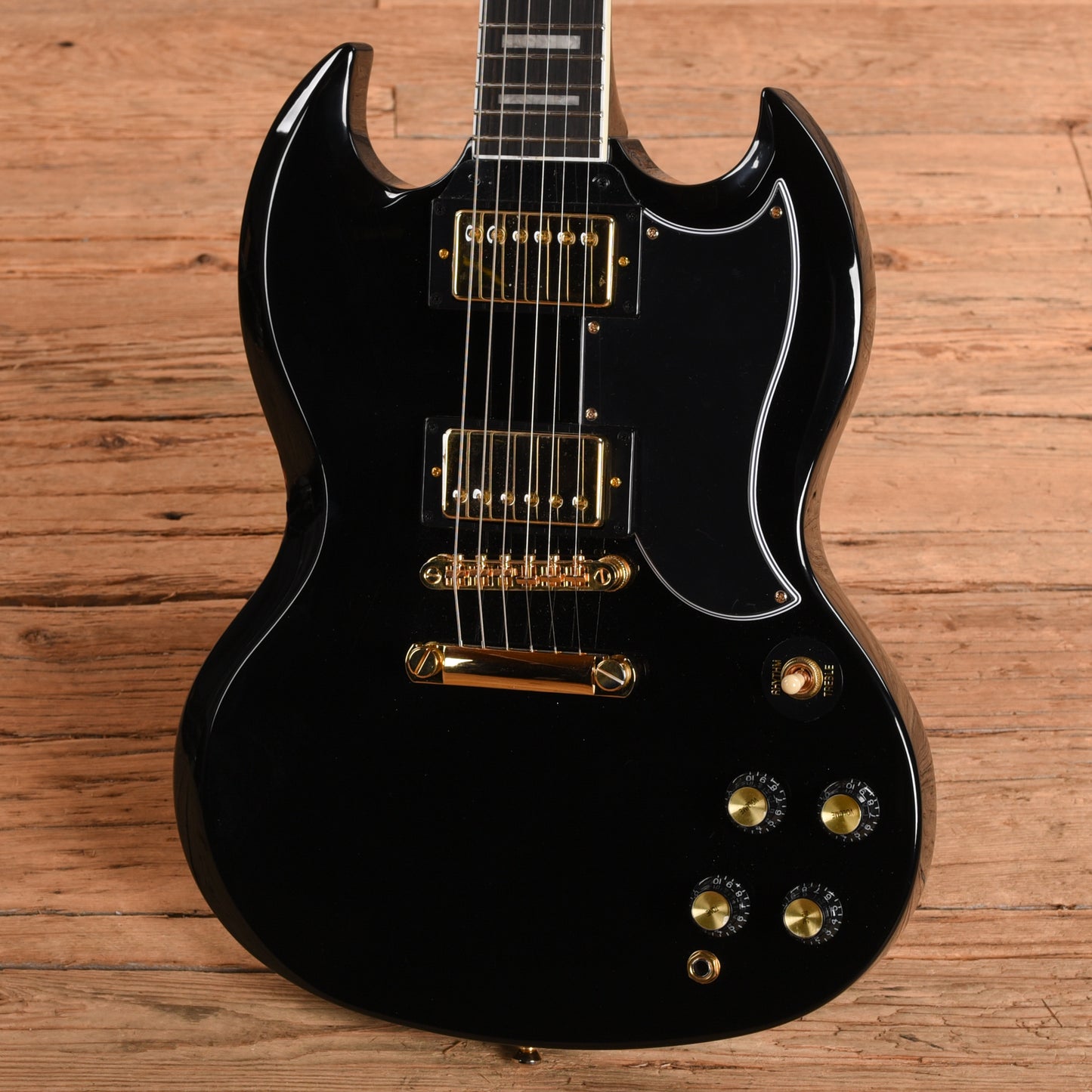 Epiphone SG Custom Ebony 2024 Electric Guitars