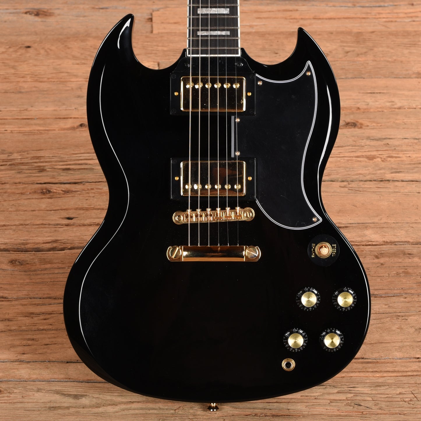 Epiphone SG Custom Ebony 2024 Electric Guitars