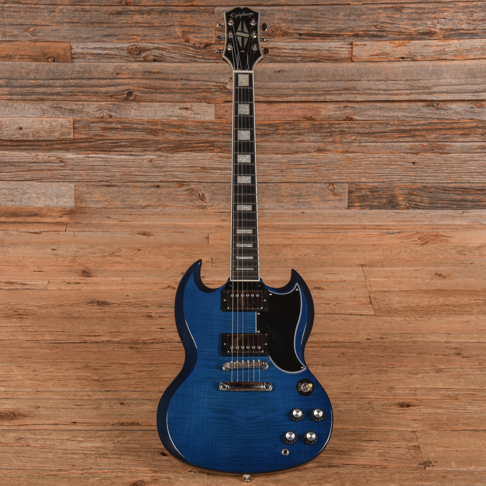 Epiphone SG Custom Viper Blue 2024 Electric Guitars