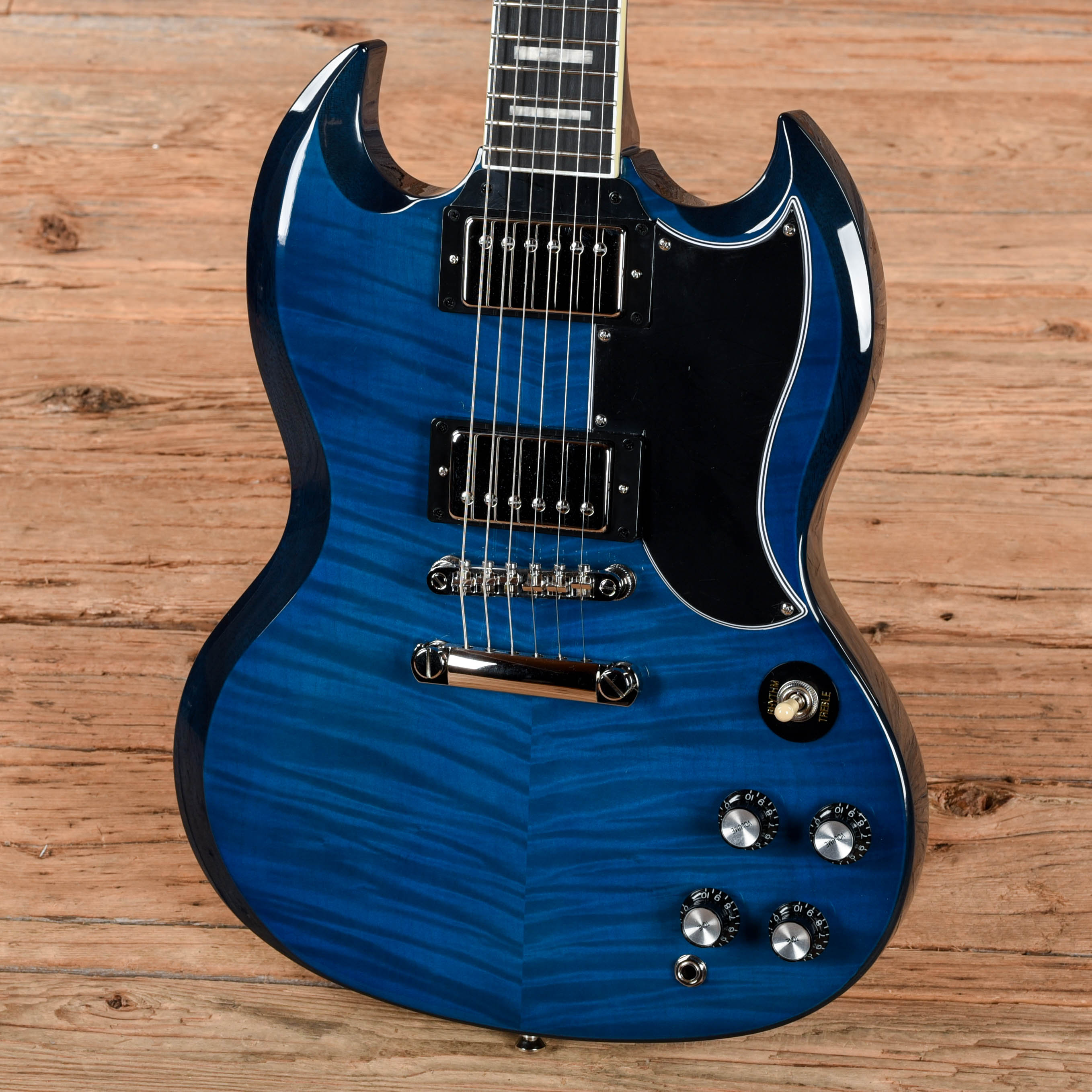 Epiphone SG Custom Viper Blue 2024 Electric Guitars