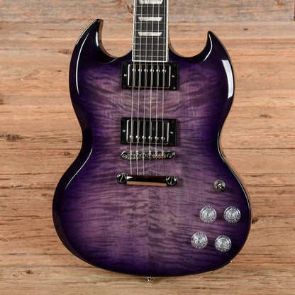Epiphone SG Modern Figured Purple Burst 2025 Electric Guitars