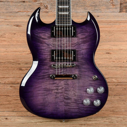 Epiphone SG Modern Figured Purple Burst 2025 Electric Guitars