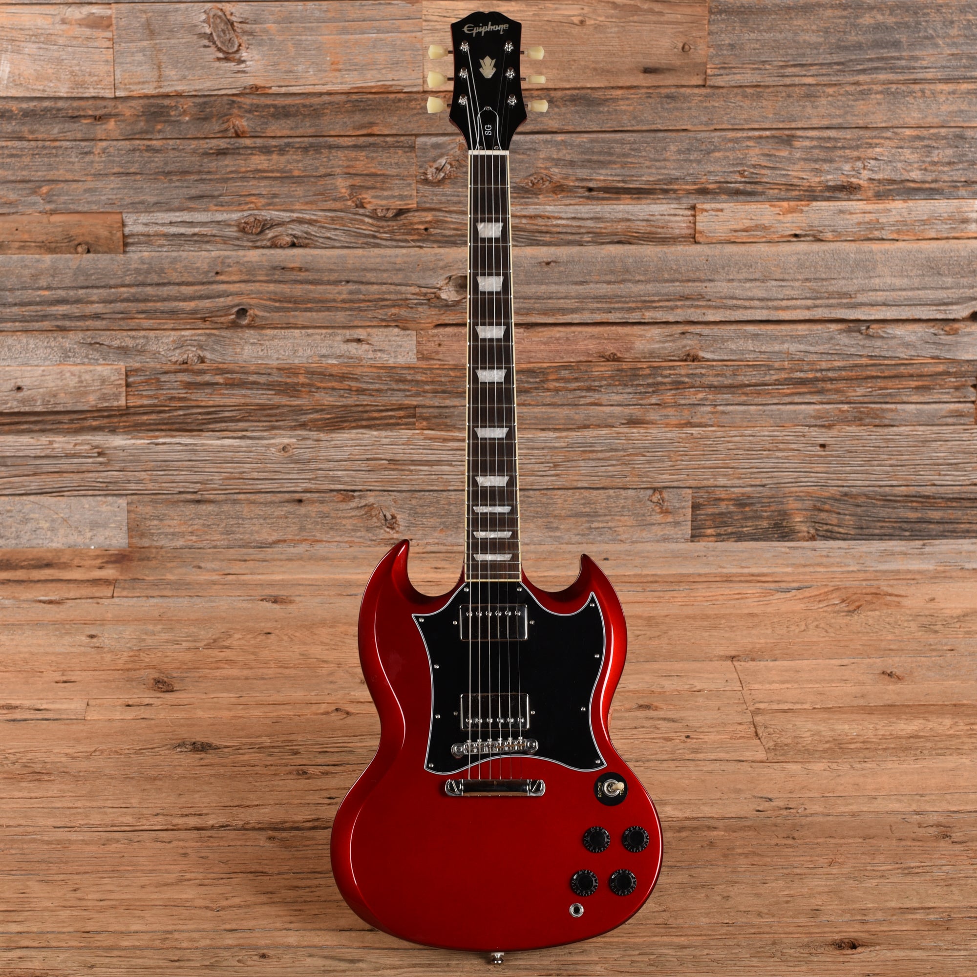 Epiphone SG Standard Metallic Red 2023 Electric Guitars