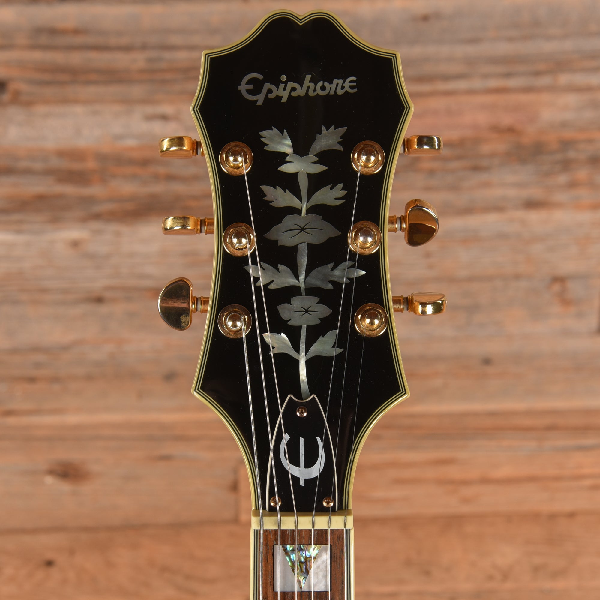 Epiphone Sheraton II Antique Natural 2006 Electric Guitars