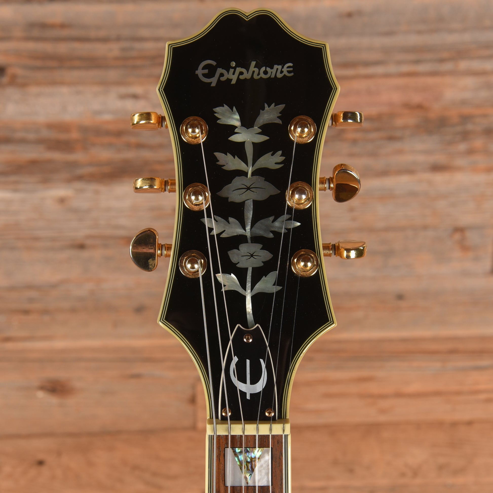 Epiphone Sheraton II Antique Natural 2006 Electric Guitars
