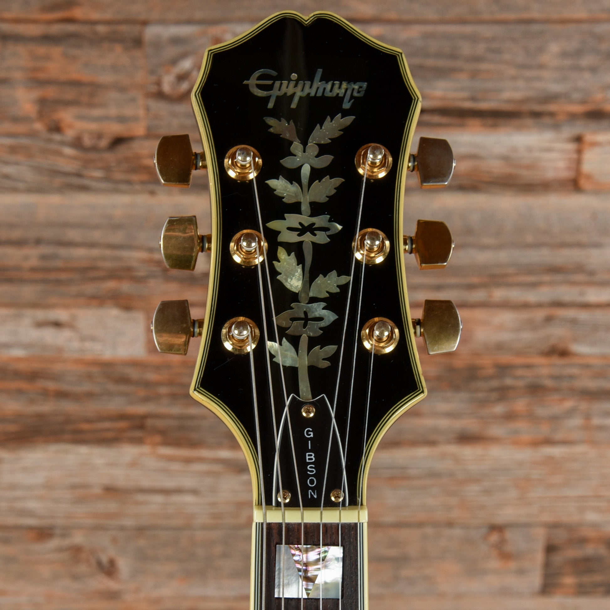 Epiphone Sheraton II Ebony 1995 Electric Guitars