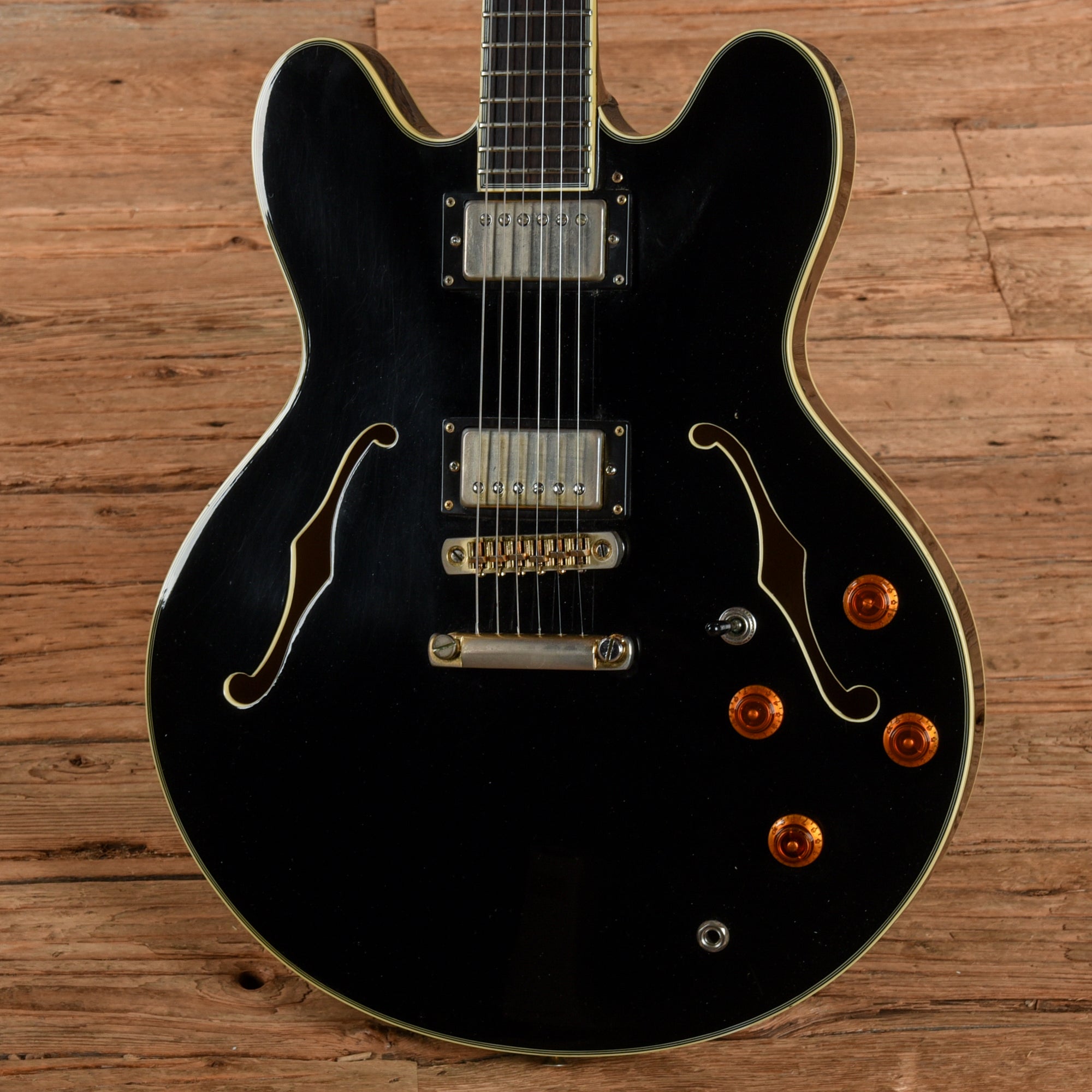 Epiphone Sheraton II Ebony 1995 Electric Guitars