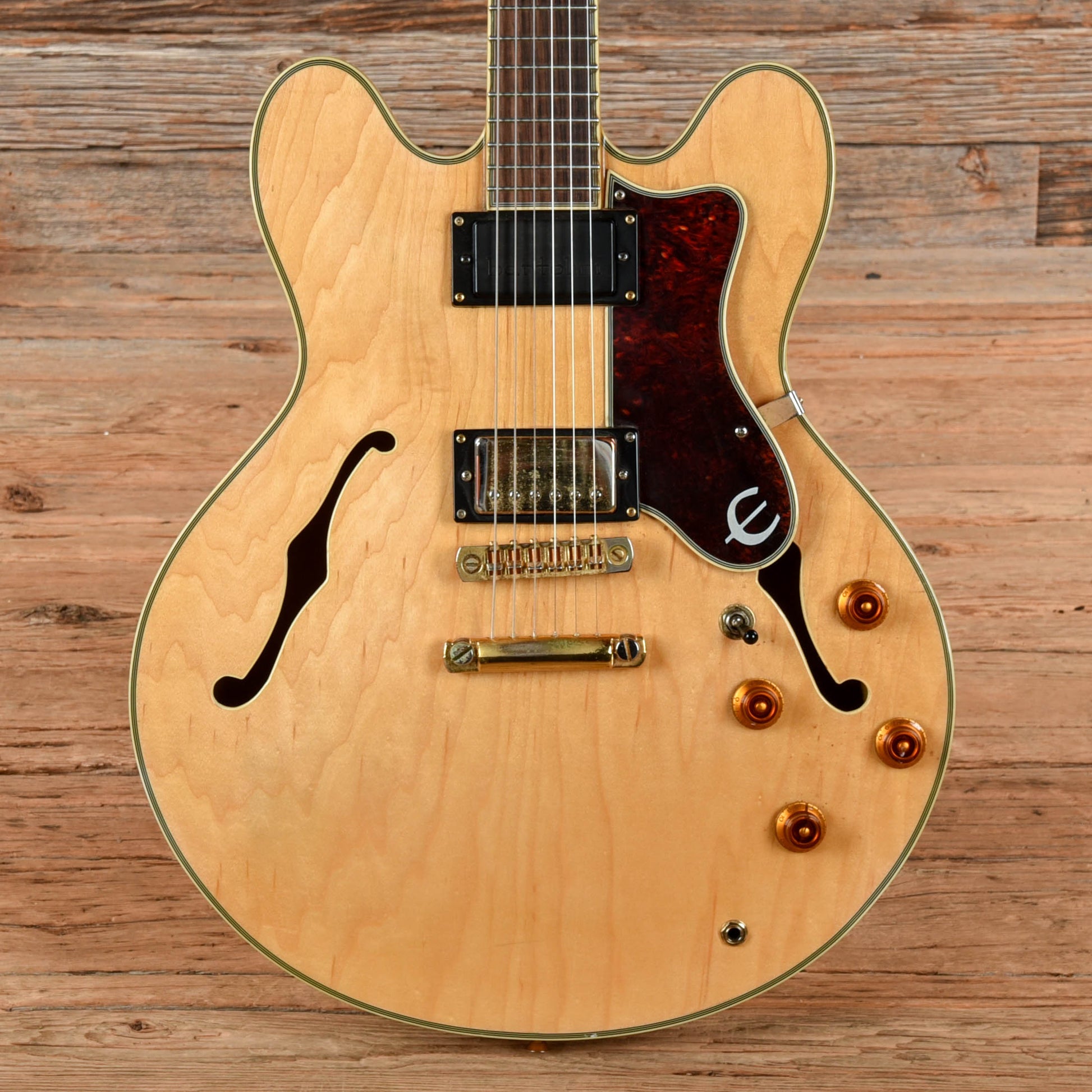Epiphone Sheraton II Natural 2005 Electric Guitars