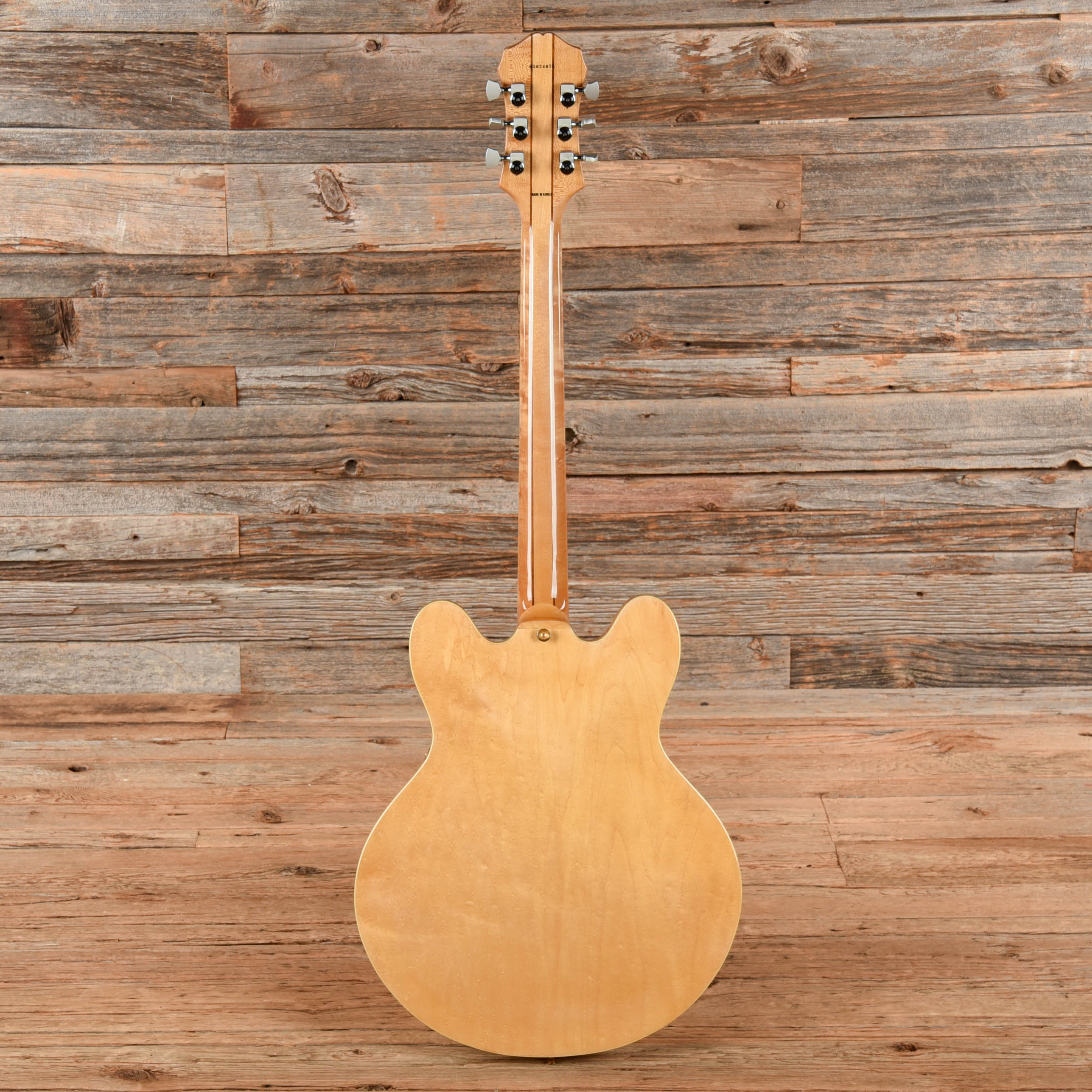 Epiphone Sheraton II Natural 2005 Electric Guitars