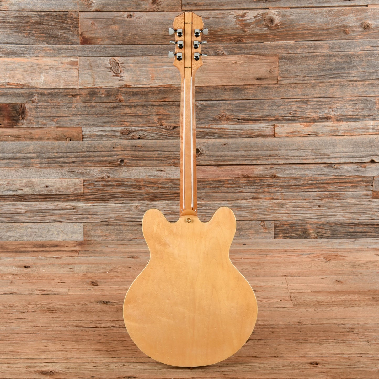 Epiphone Sheraton II Natural 2005 Electric Guitars