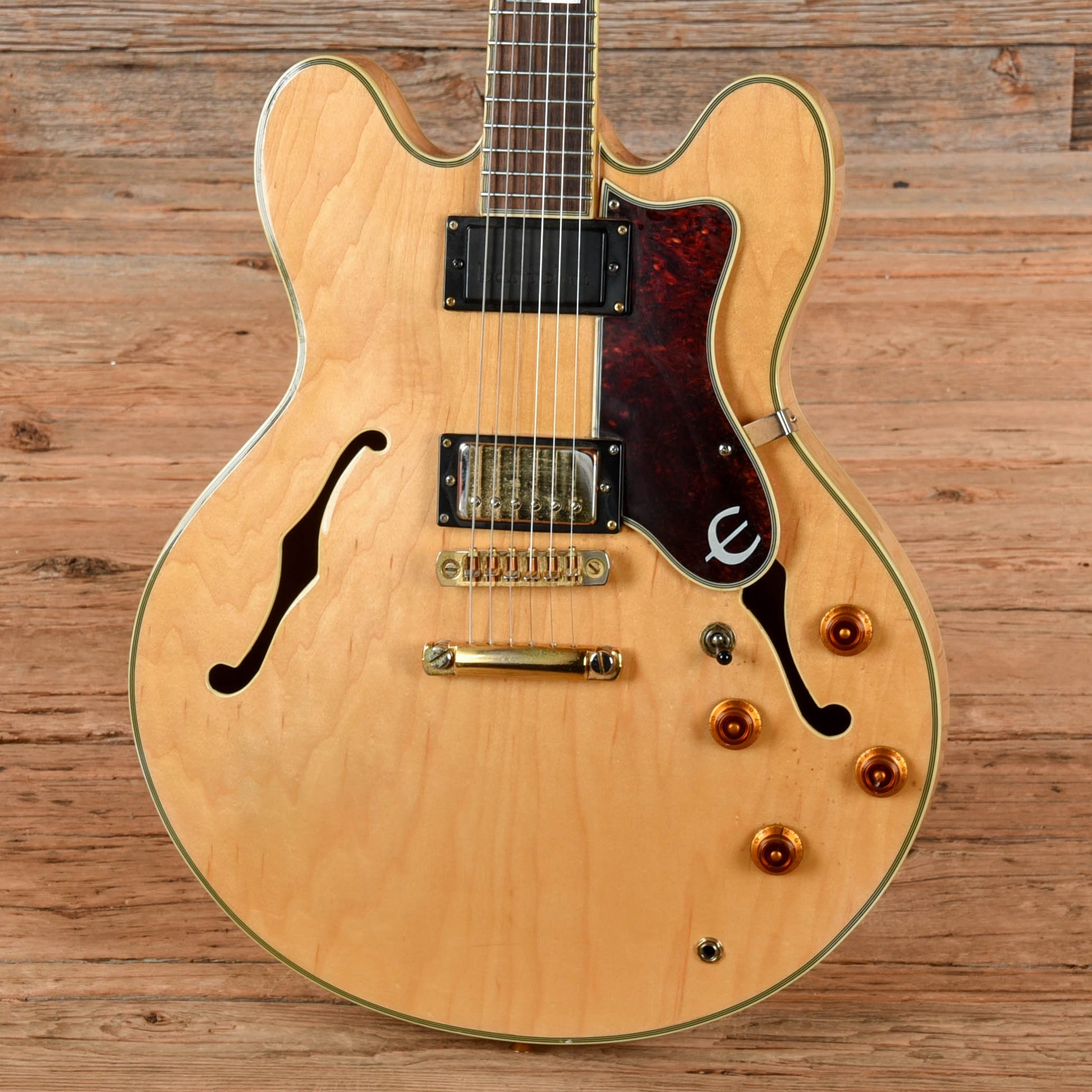 Epiphone Sheraton II Natural 2005 Electric Guitars