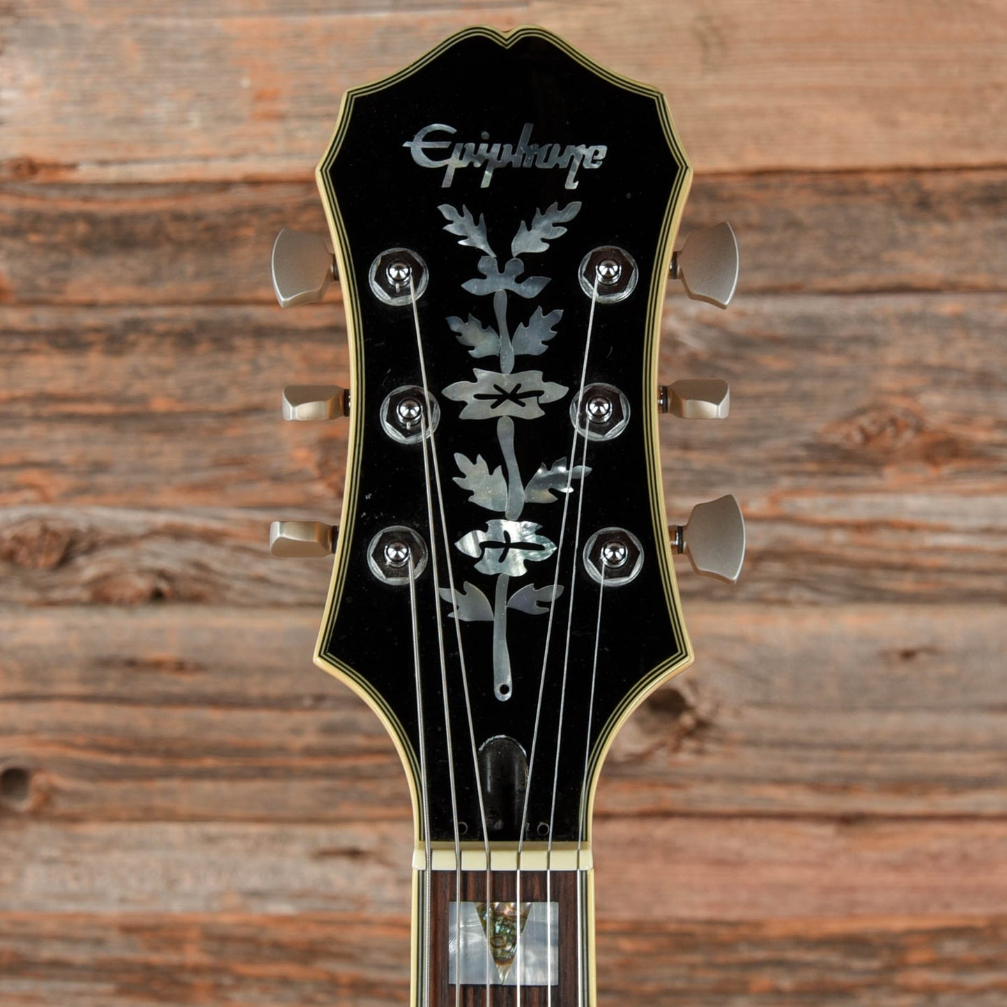 Epiphone Sheraton II Natural 2005 Electric Guitars