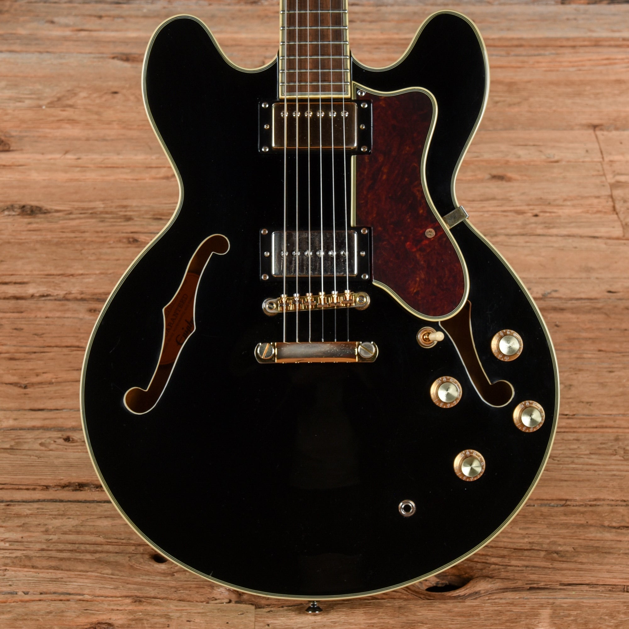 Epiphone Sheraton II Pro Ebony 2016 Electric Guitars