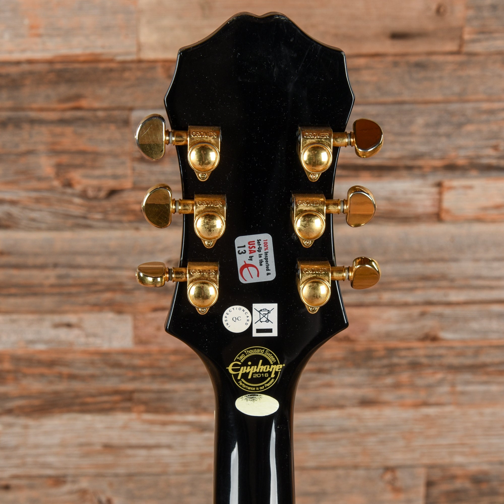 Epiphone Sheraton II Pro Ebony 2016 Electric Guitars