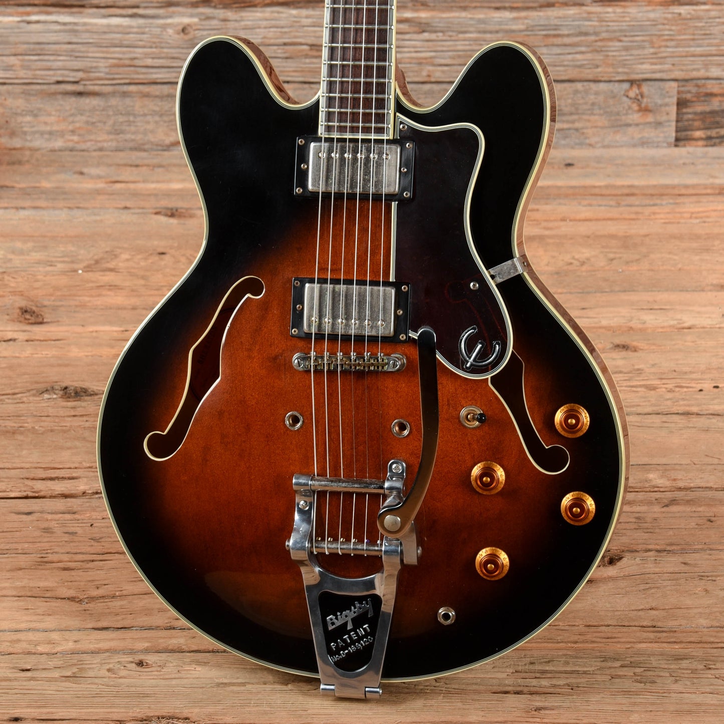 Epiphone Sheraton II Sunburst 2001 Electric Guitars