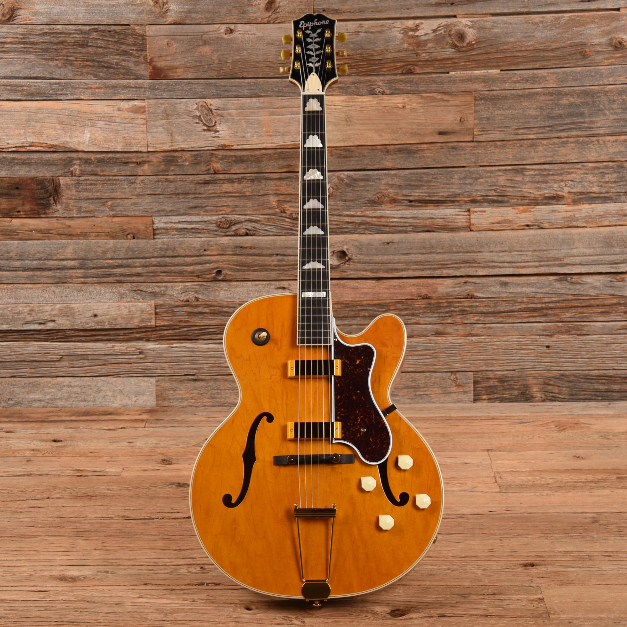 Epiphone 150th Anniversary Zephyr Deluxe Regent Natural 2022 Electric Guitars / Hollow Body