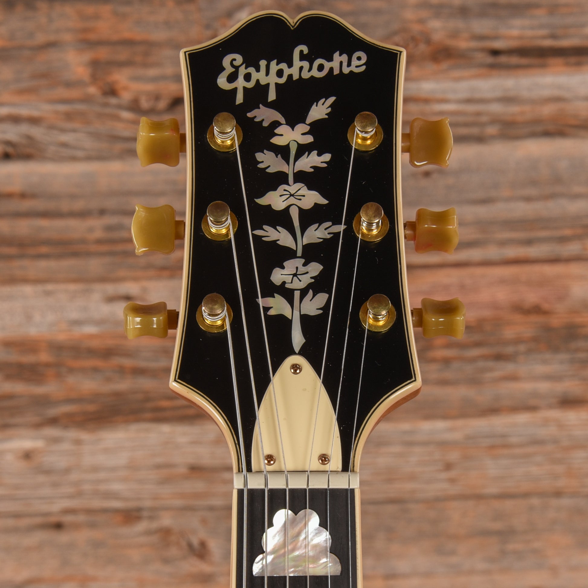 Epiphone 150th Anniversary Zephyr DeLuxe Regent Natural Electric Guitars / Hollow Body