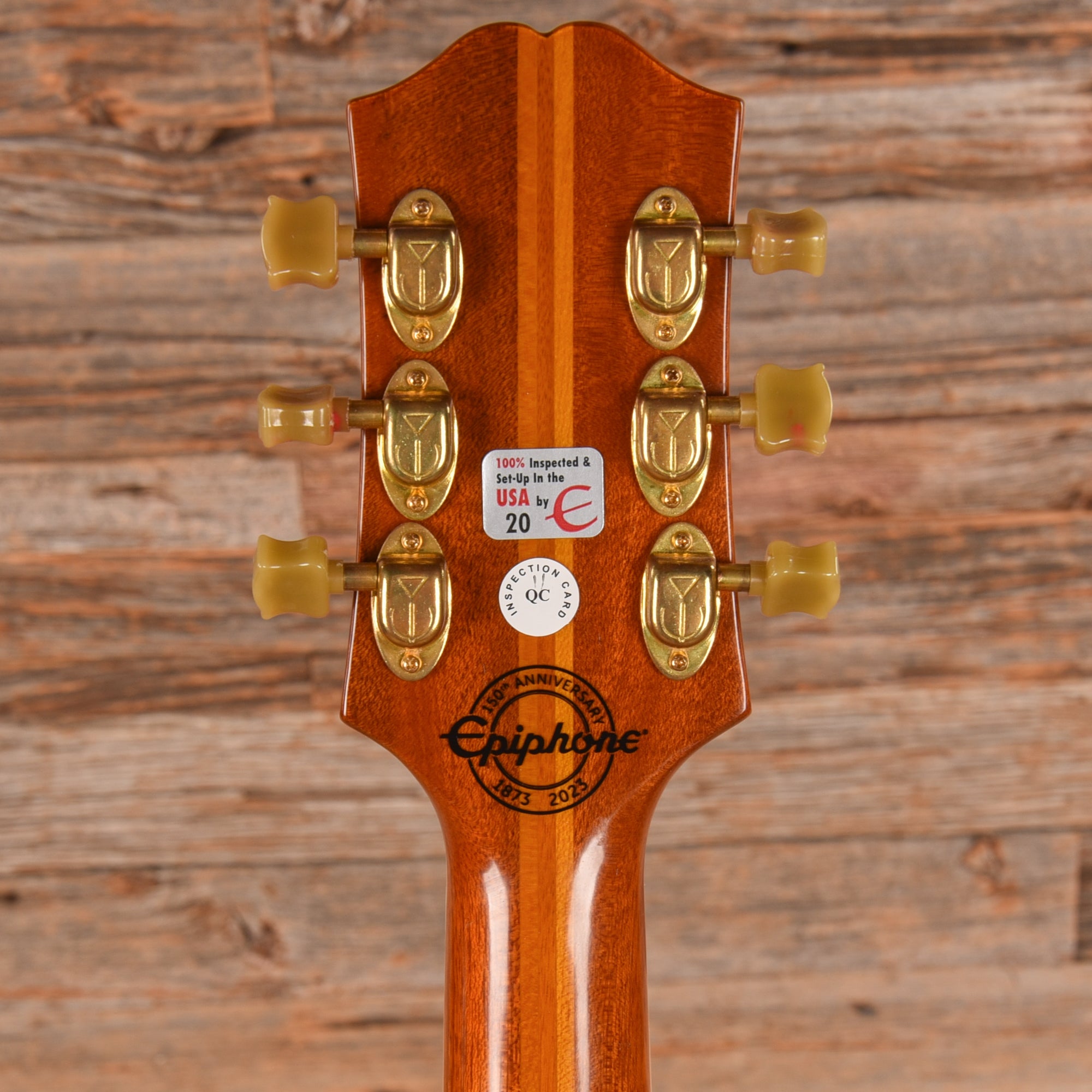 Epiphone 150th Anniversary Zephyr DeLuxe Regent Natural Electric Guitars / Hollow Body