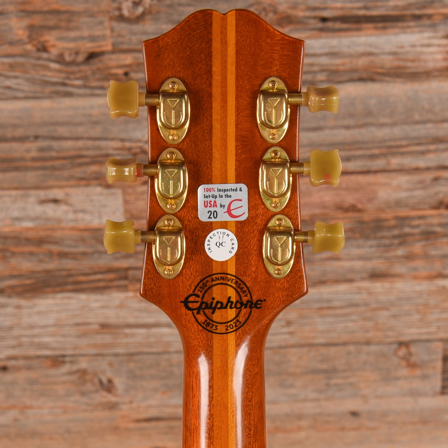 Epiphone 150th Anniversary Zephyr DeLuxe Regent Natural Electric Guitars / Hollow Body