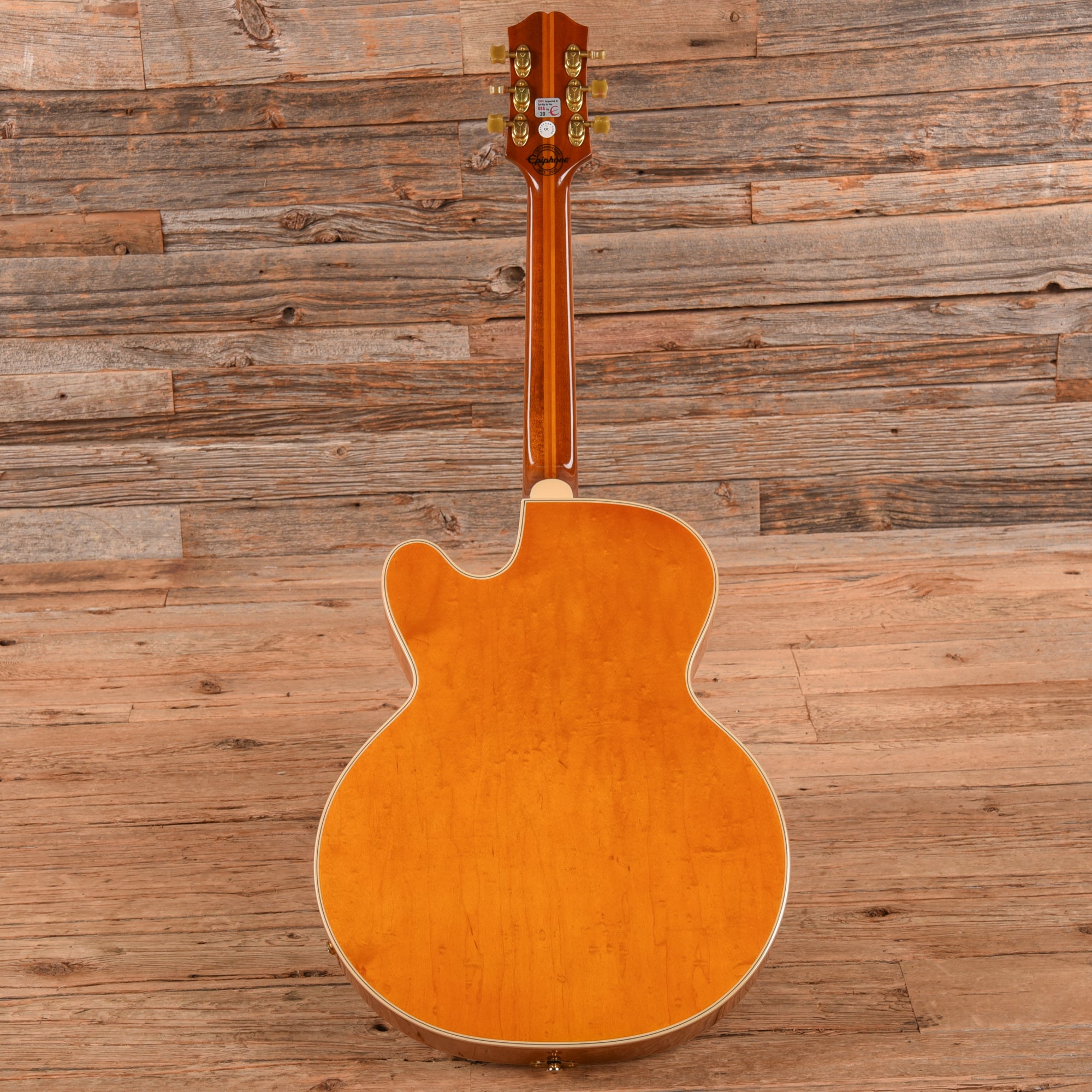 Epiphone 150th Anniversary Zephyr DeLuxe Regent Natural Electric Guitars / Hollow Body