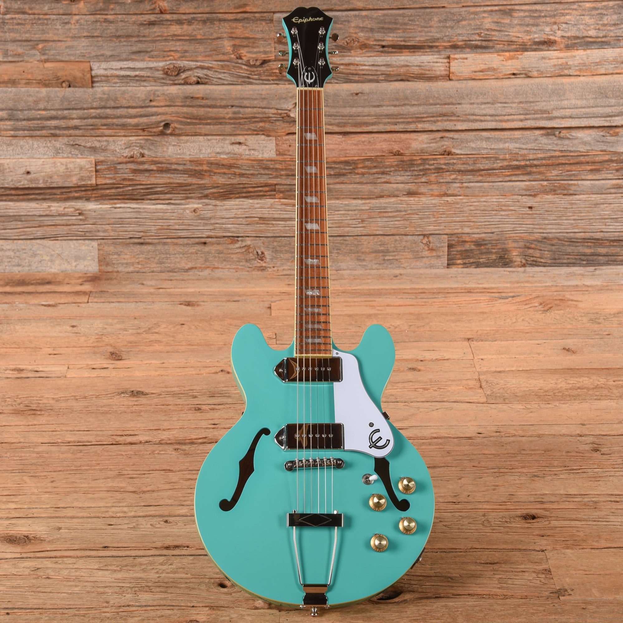 Epiphone Casino Coupe Turquoise 2021 Electric Guitars / Hollow Body