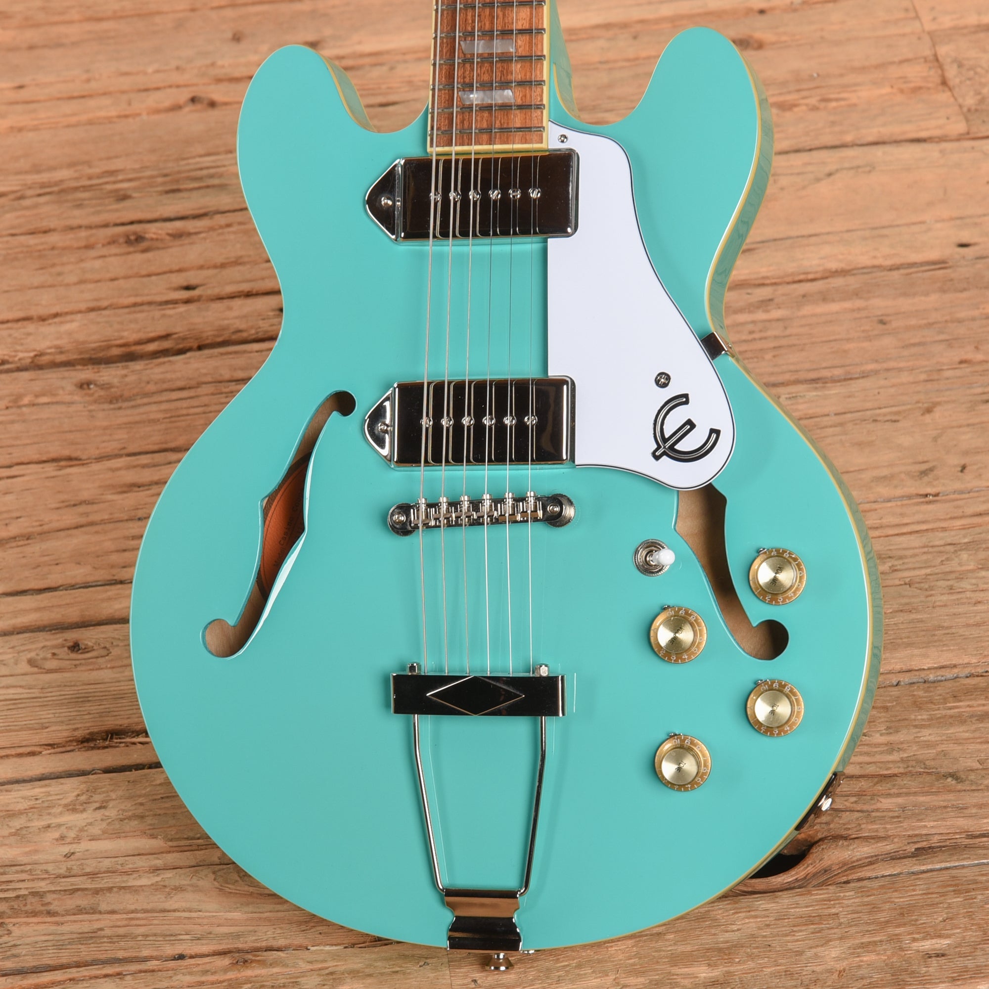 Epiphone Casino Coupe Turquoise 2021 Electric Guitars / Hollow Body