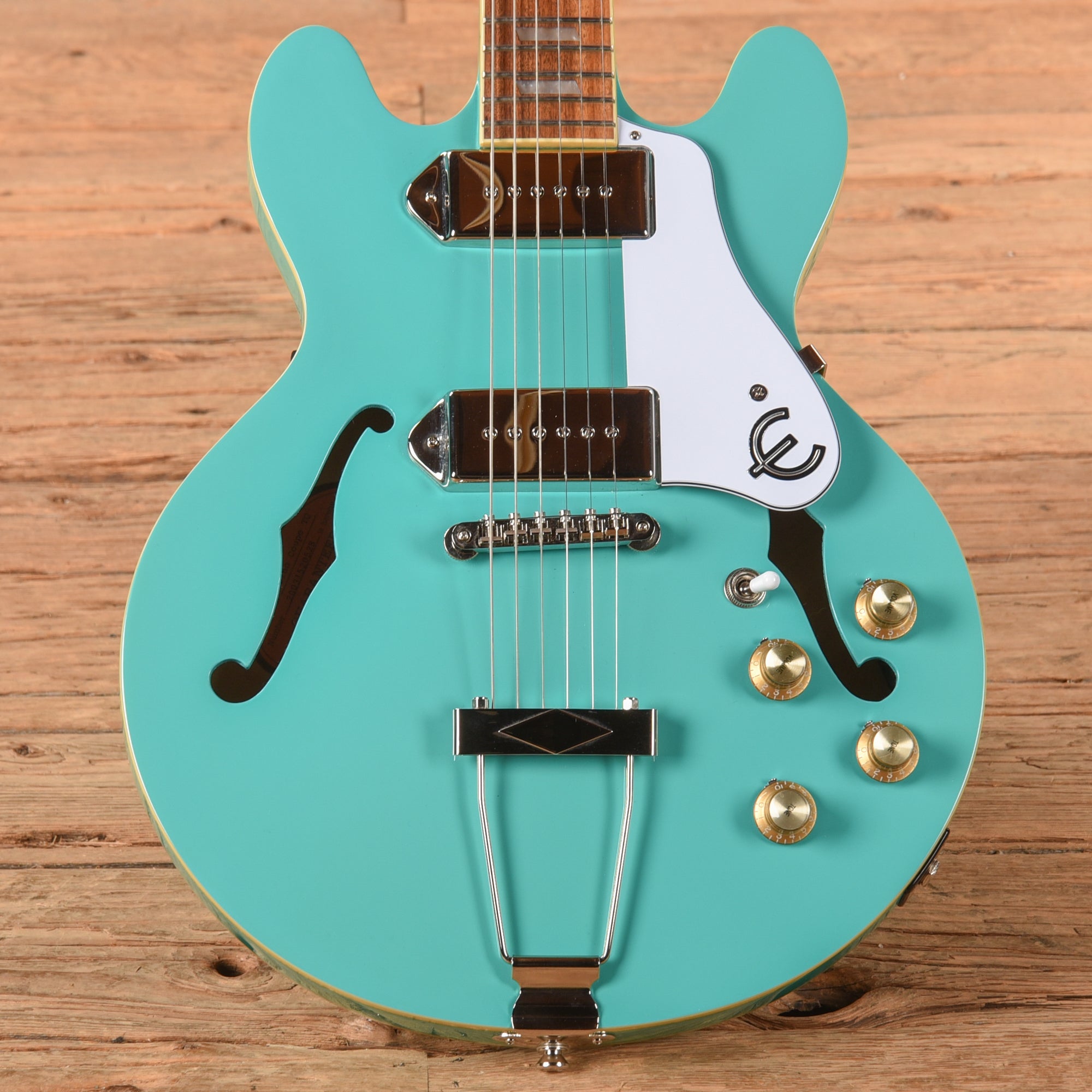 Epiphone Casino Coupe Turquoise 2021 Electric Guitars / Hollow Body