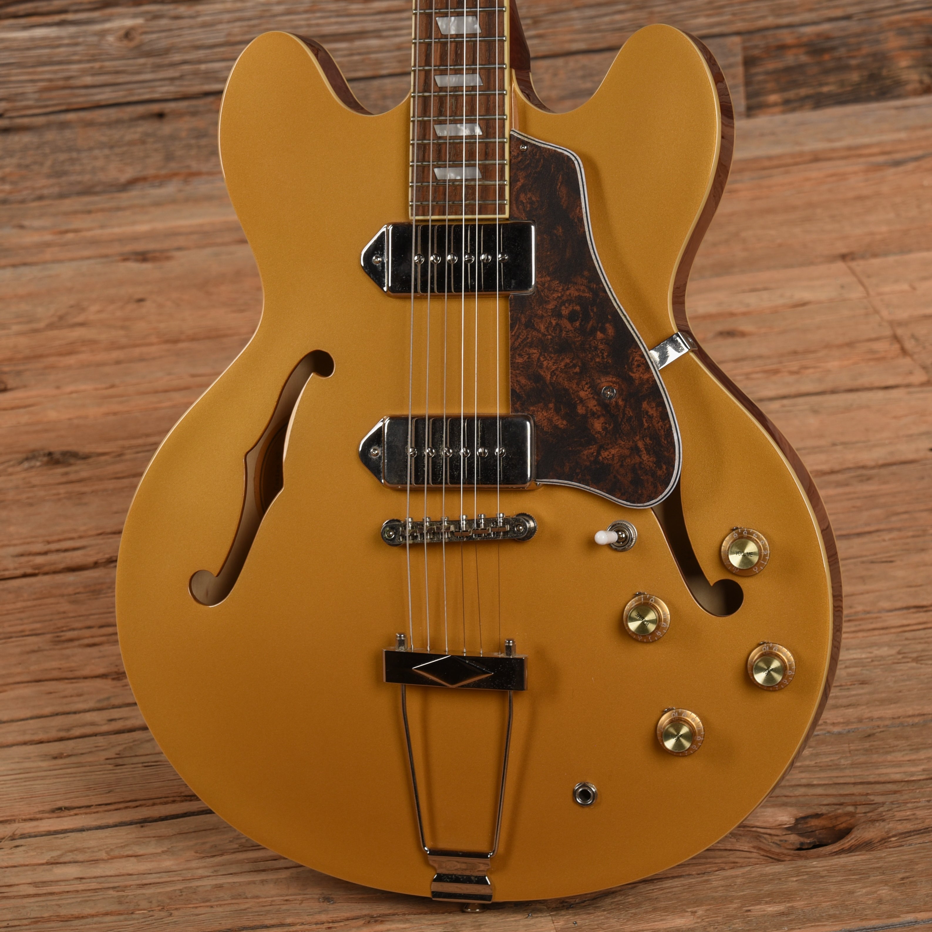 Epiphone Casino Metallic Gold 2011 Electric Guitars / Hollow Body
