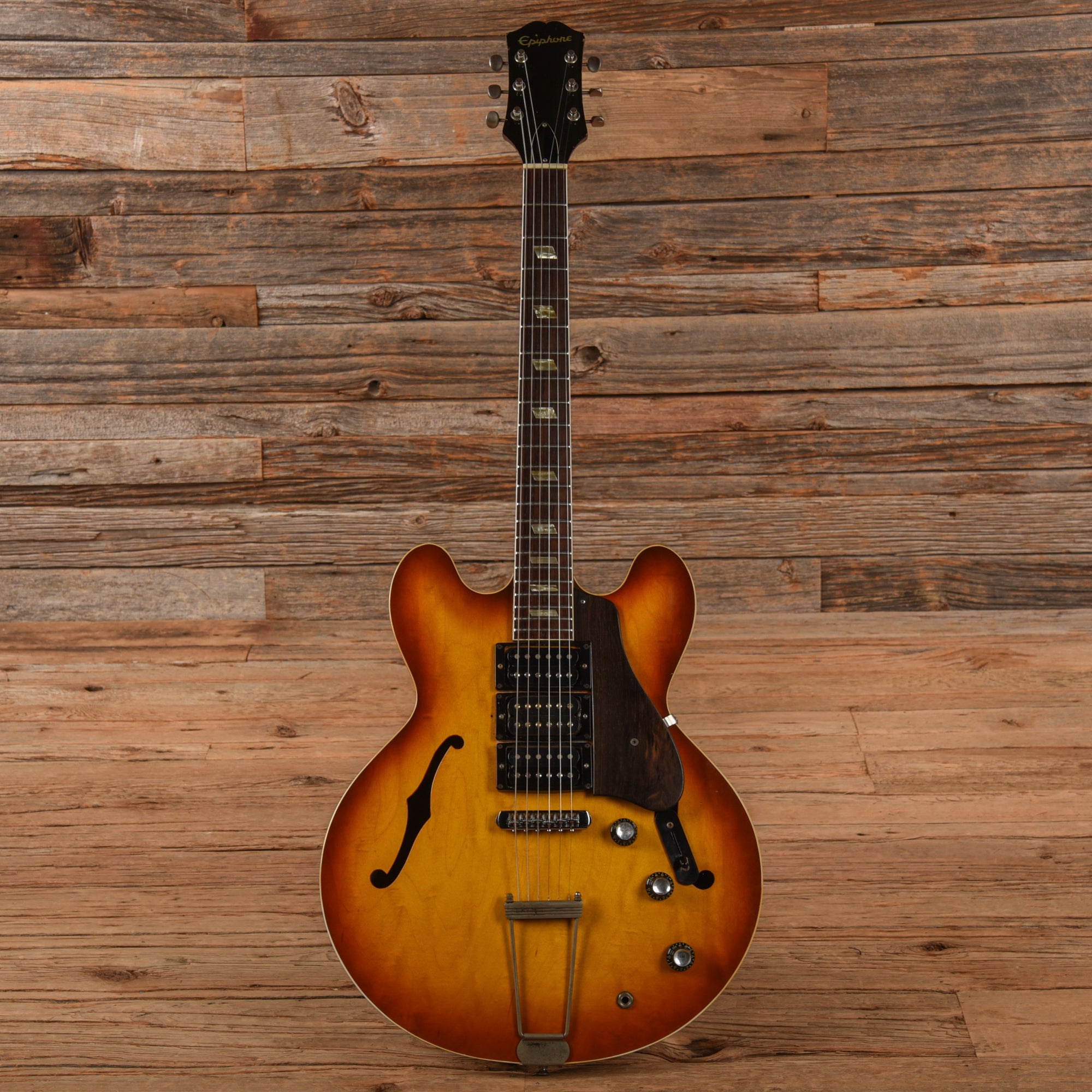Epiphone Casino (Modified 3 Humbuckers) Sunburst 1960s Electric Guitars / Hollow Body
