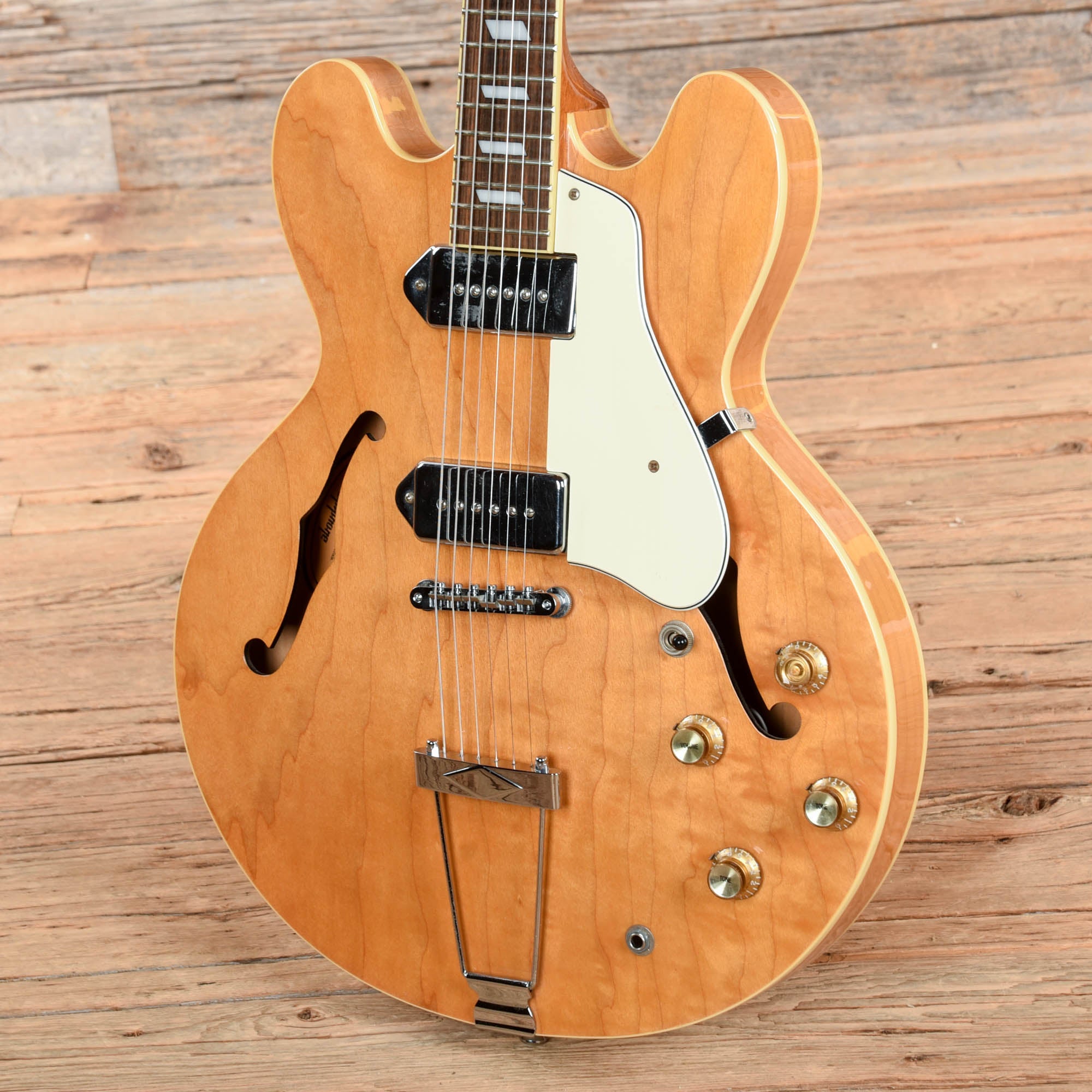 Epiphone Casino Natural 2003 Electric Guitars / Hollow Body