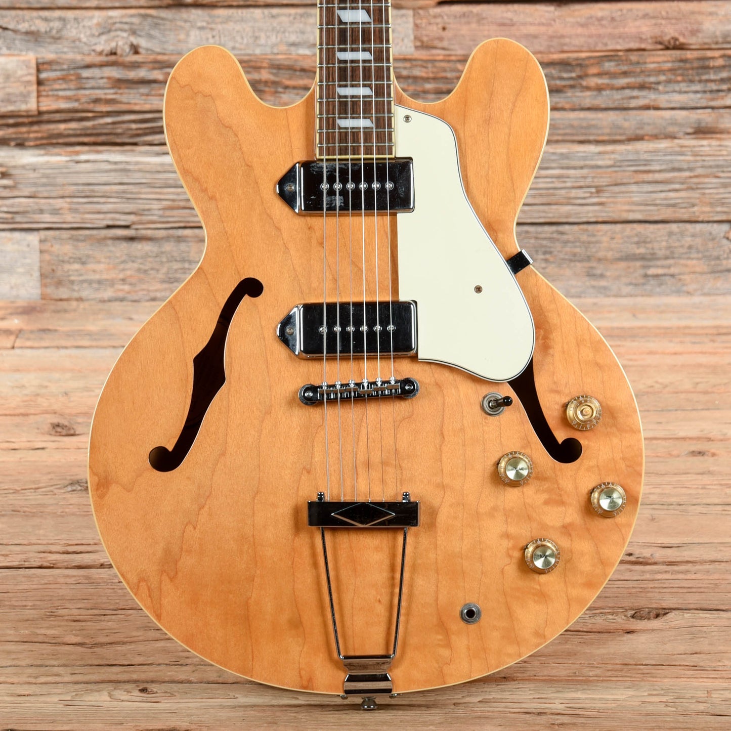 Epiphone Casino Natural 2003 Electric Guitars / Hollow Body