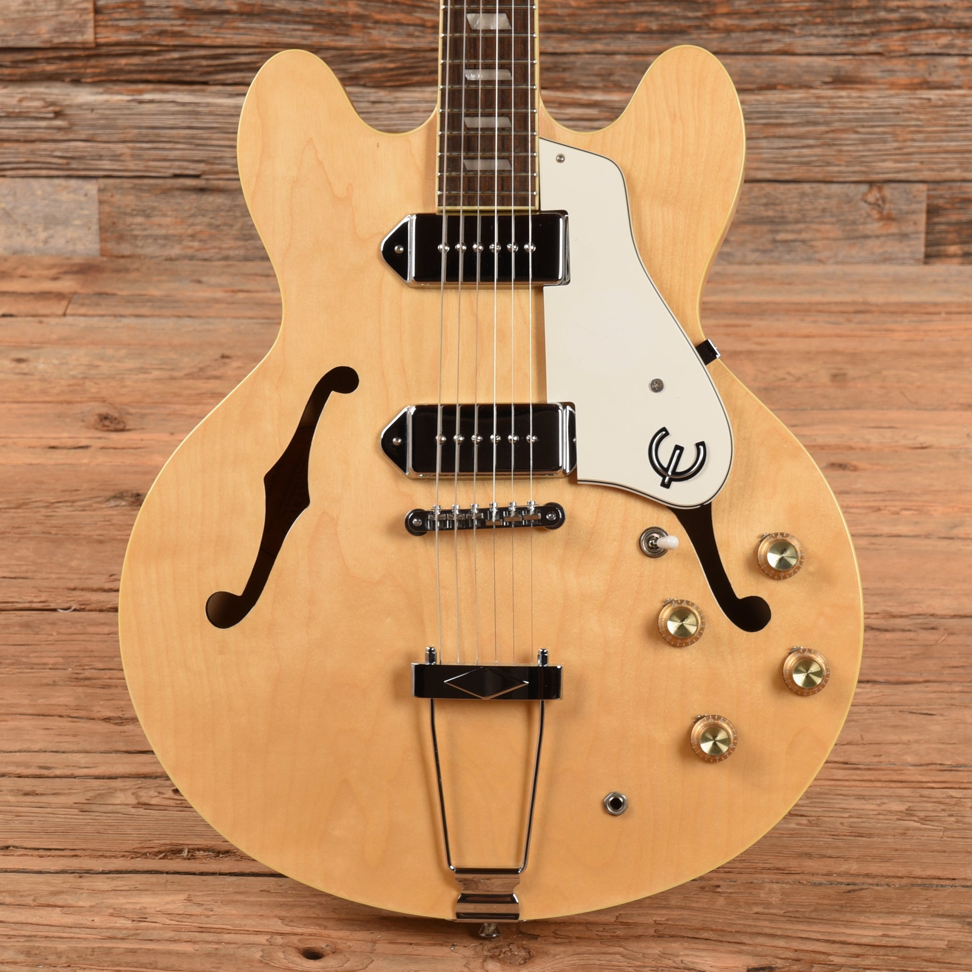 Epiphone Casino Natural 2007 Electric Guitars / Hollow Body