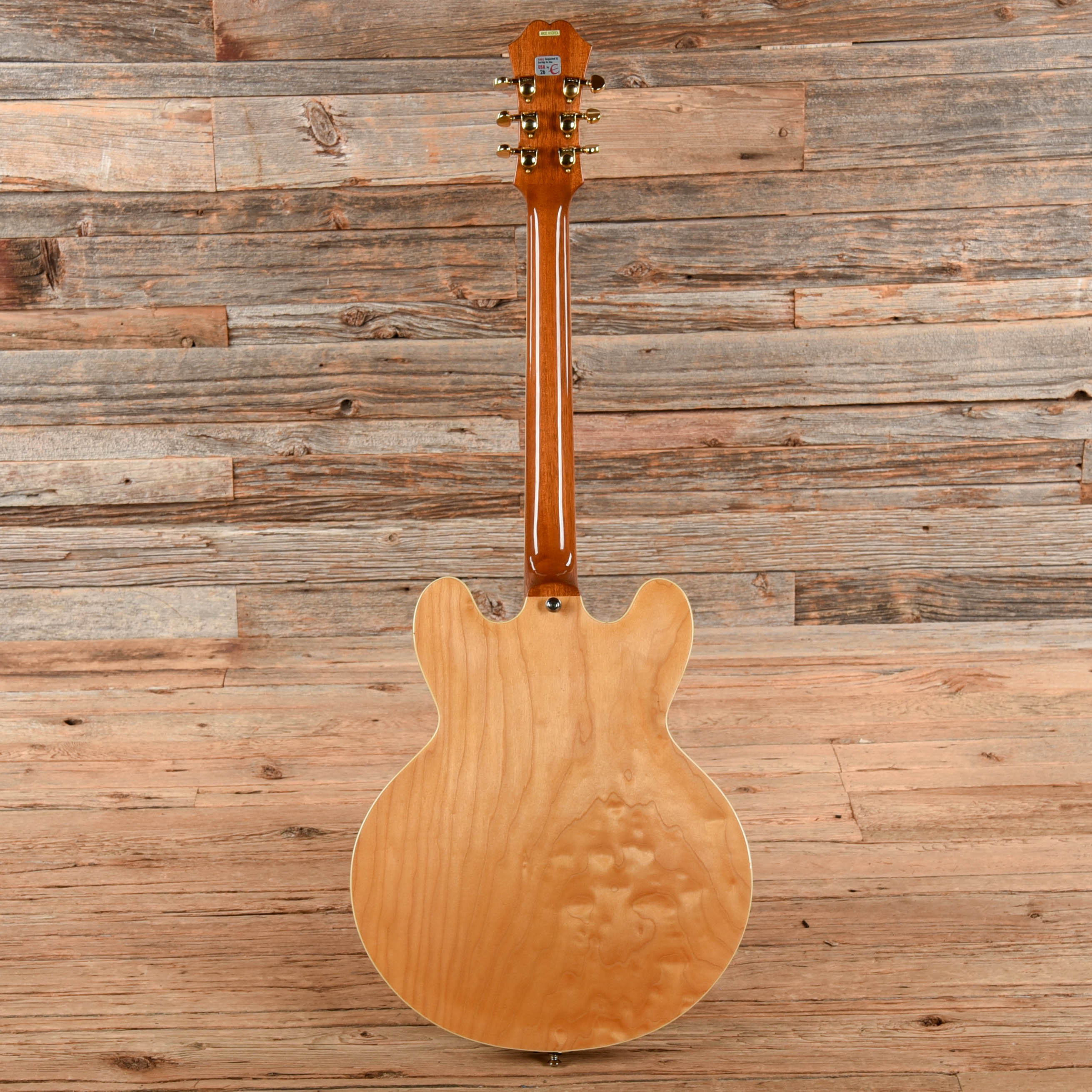 Epiphone Casino Reissue Natural 2003 Electric Guitars / Hollow Body