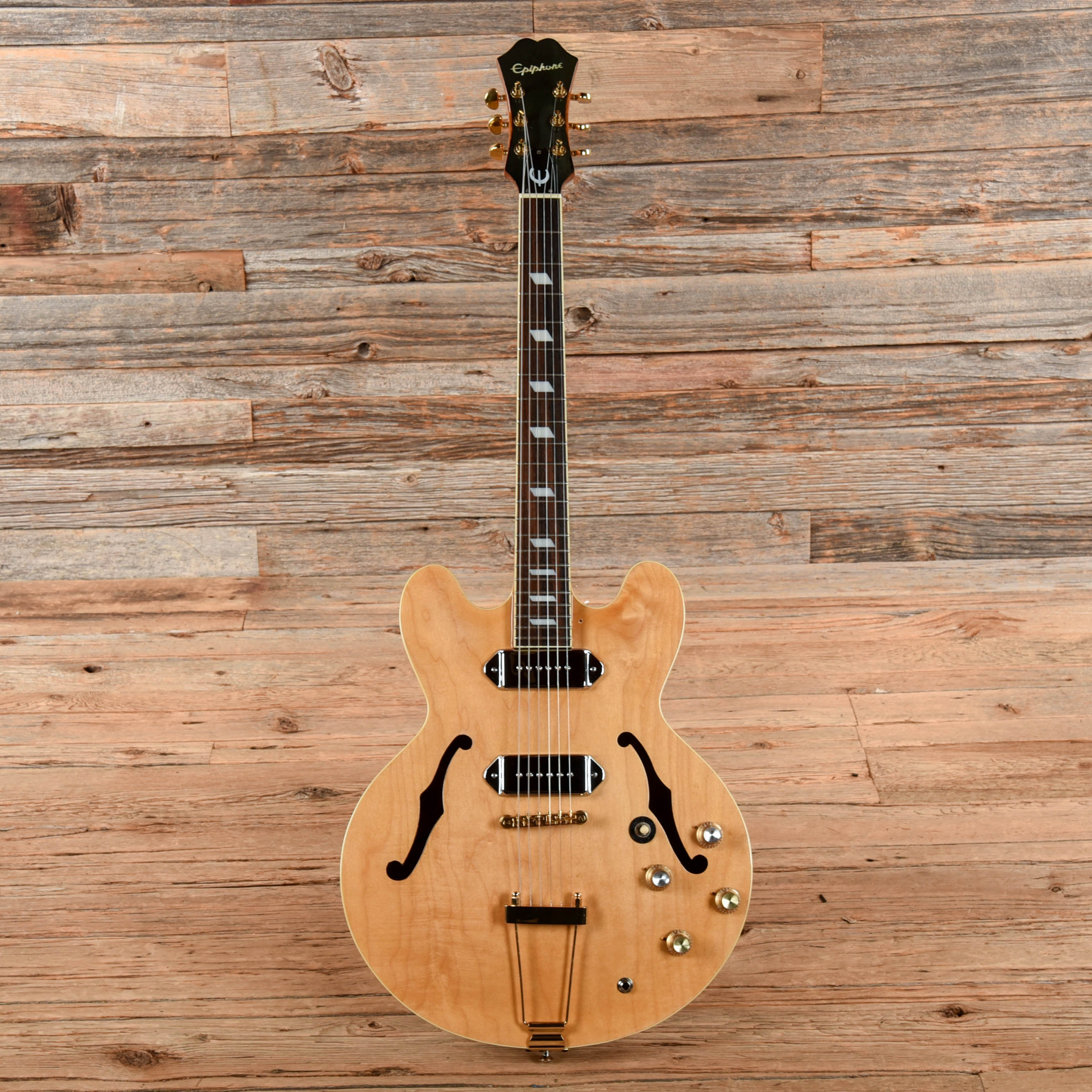 Epiphone Casino Reissue Natural 2003 Electric Guitars / Hollow Body