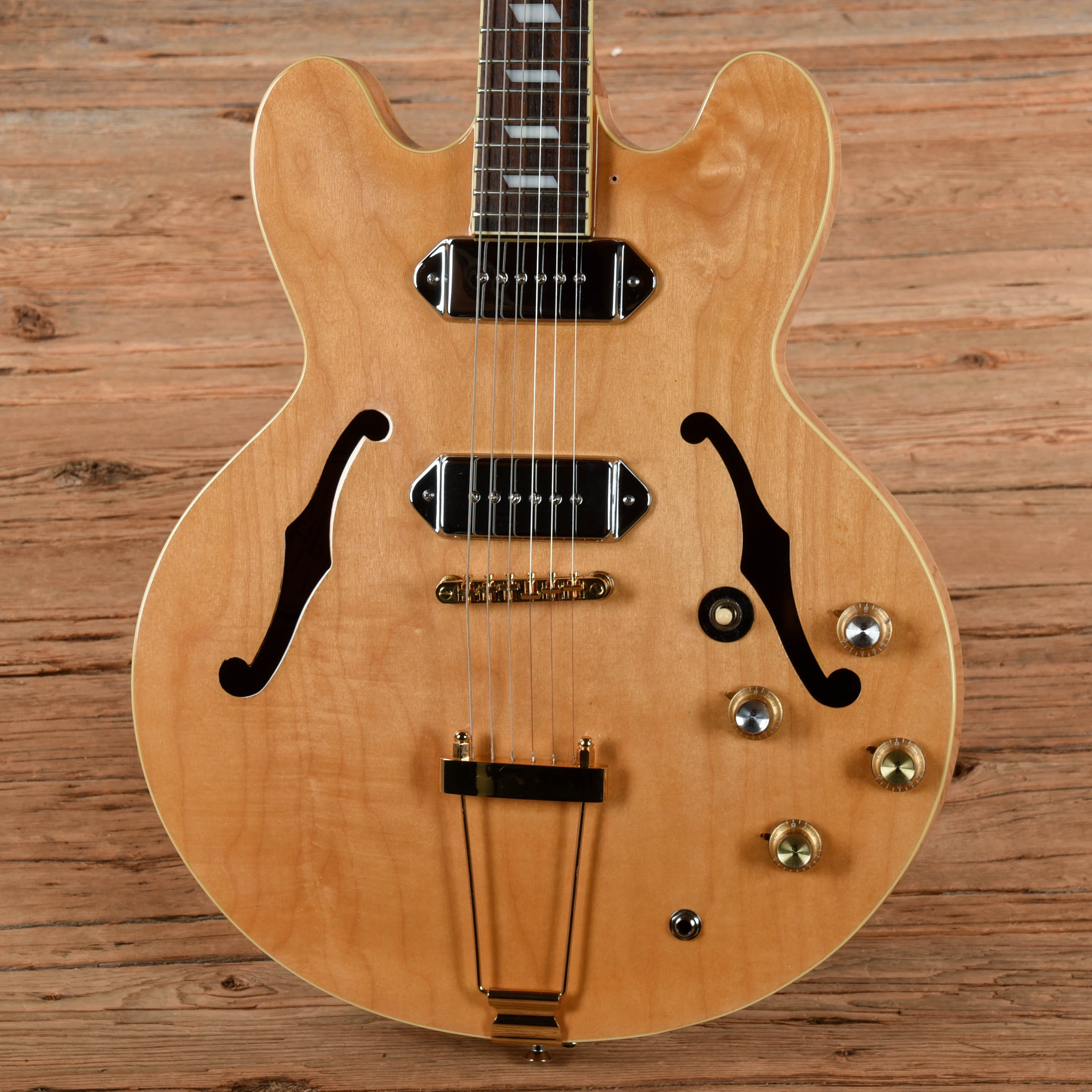 Epiphone Casino Reissue Natural 2003 Electric Guitars / Hollow Body