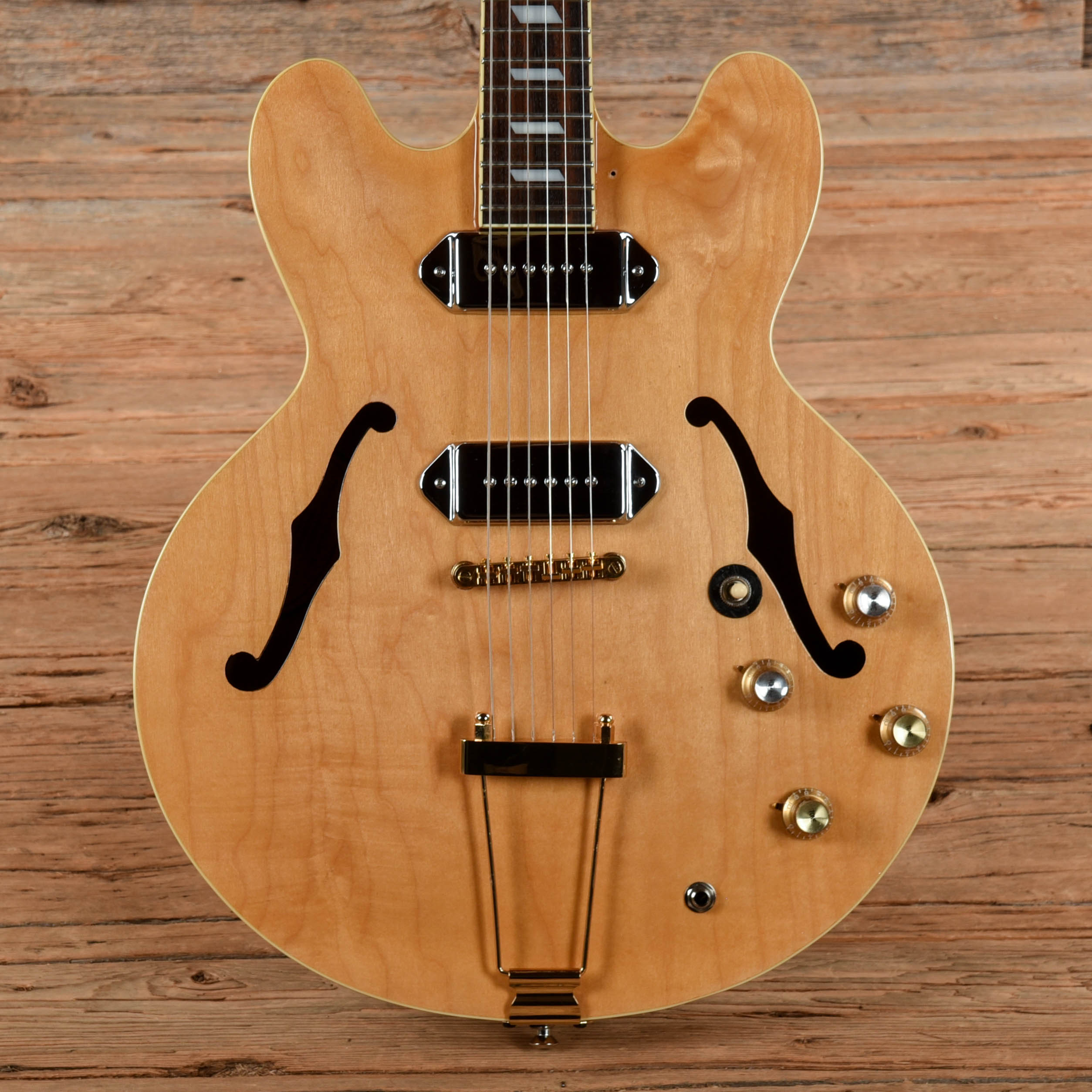 Epiphone Casino Reissue Natural 2003 Electric Guitars / Hollow Body