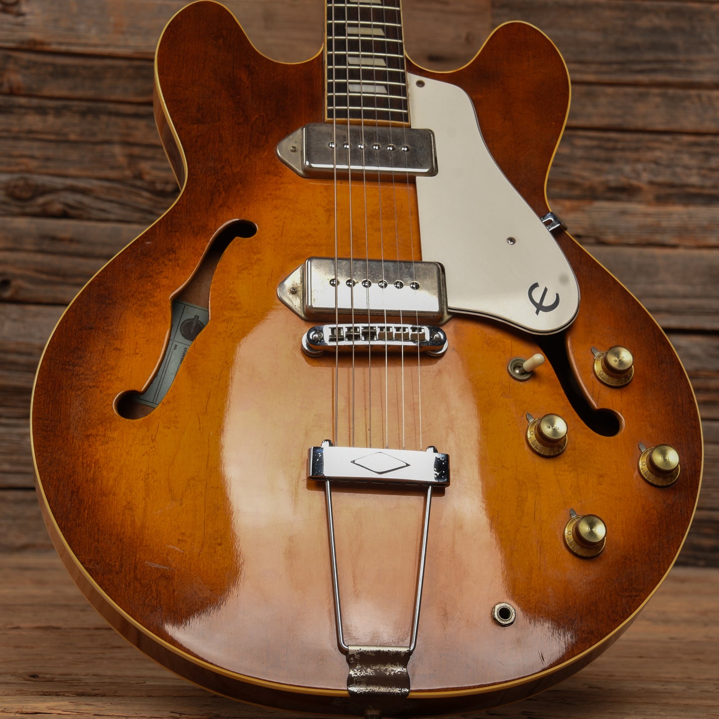 Epiphone Casino-S MIJ Sunburst 1970s Electric Guitars / Hollow Body