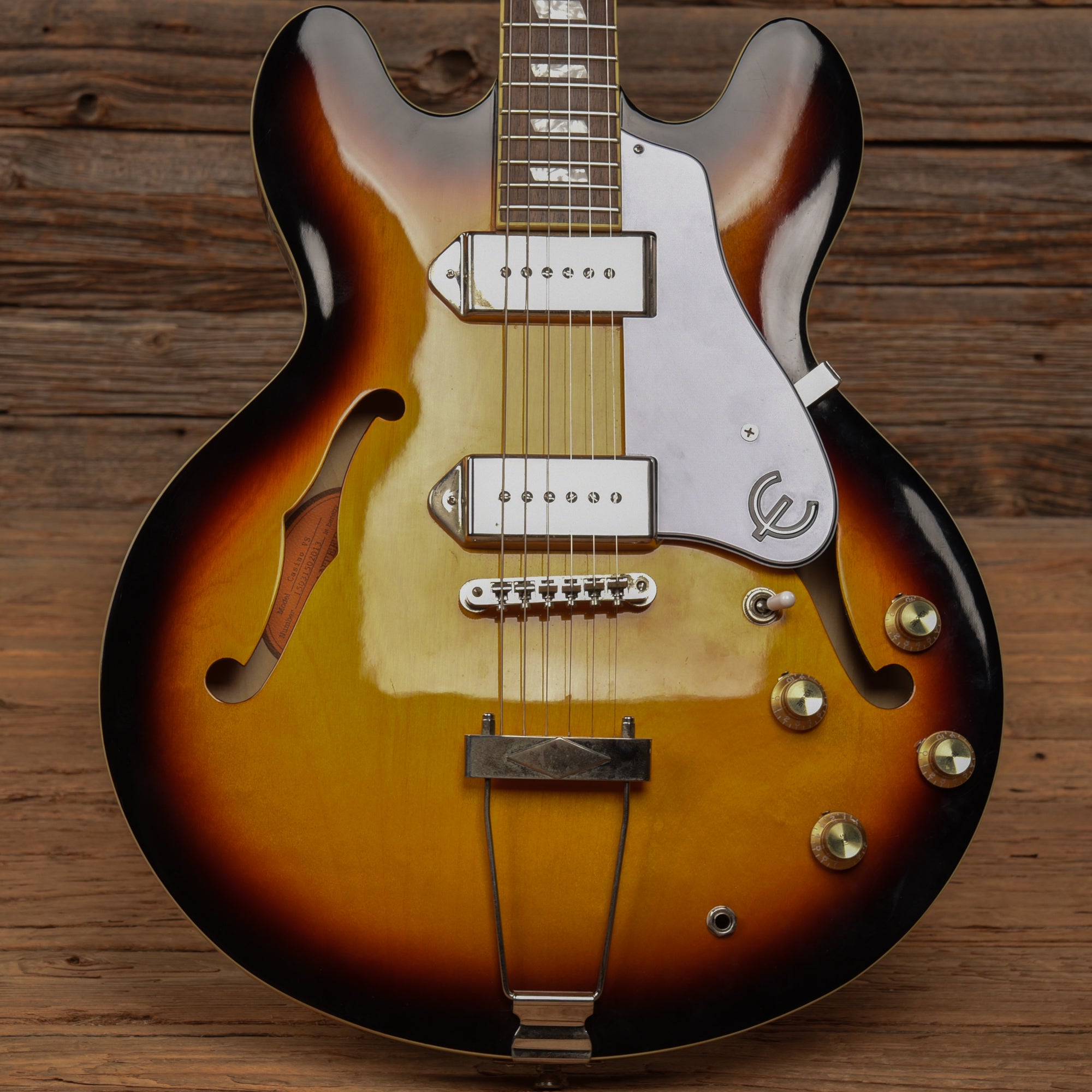 Epiphone Casino Sunburst 2015 Electric Guitars / Hollow Body