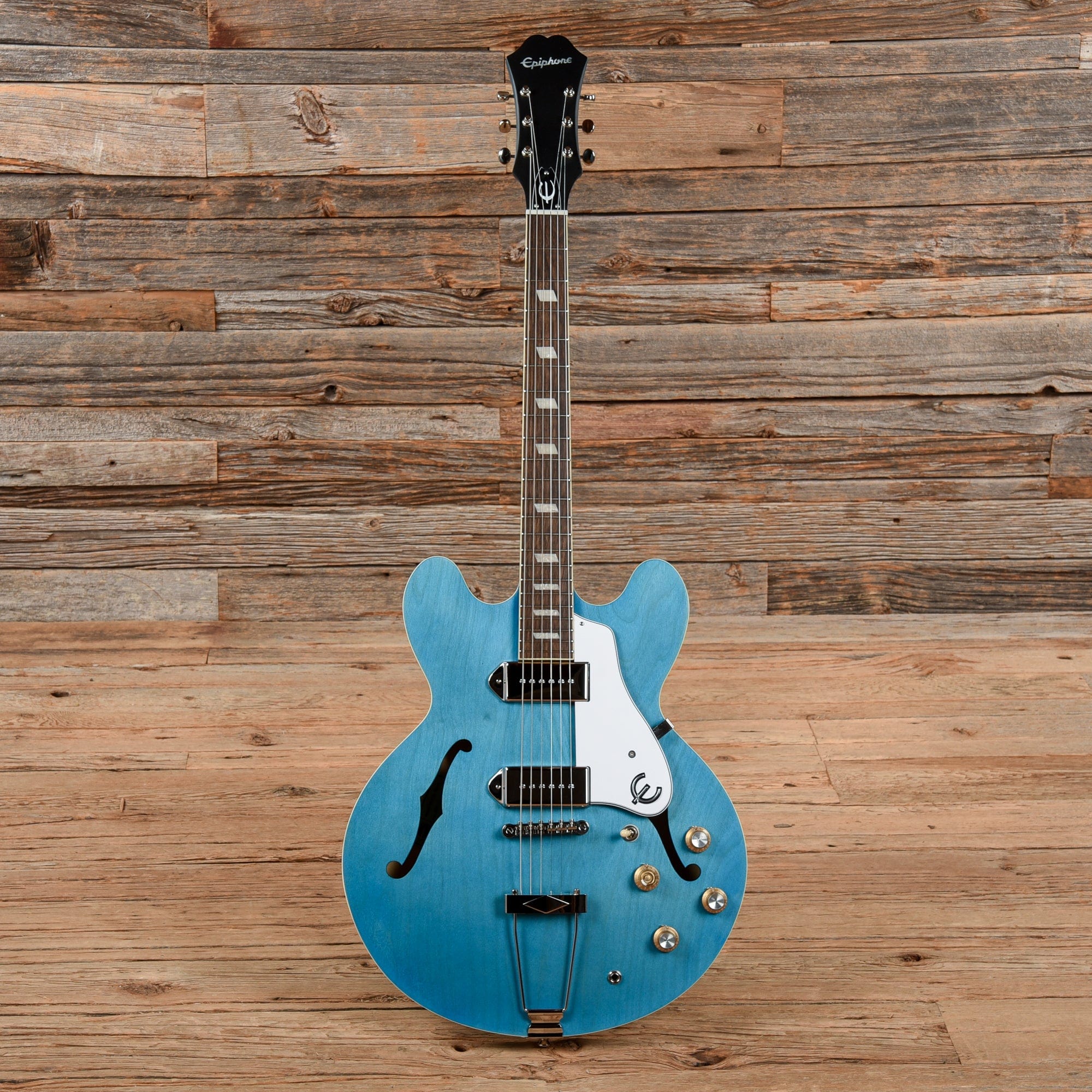 Epiphone Casino Worn Blue 2022 Electric Guitars / Hollow Body