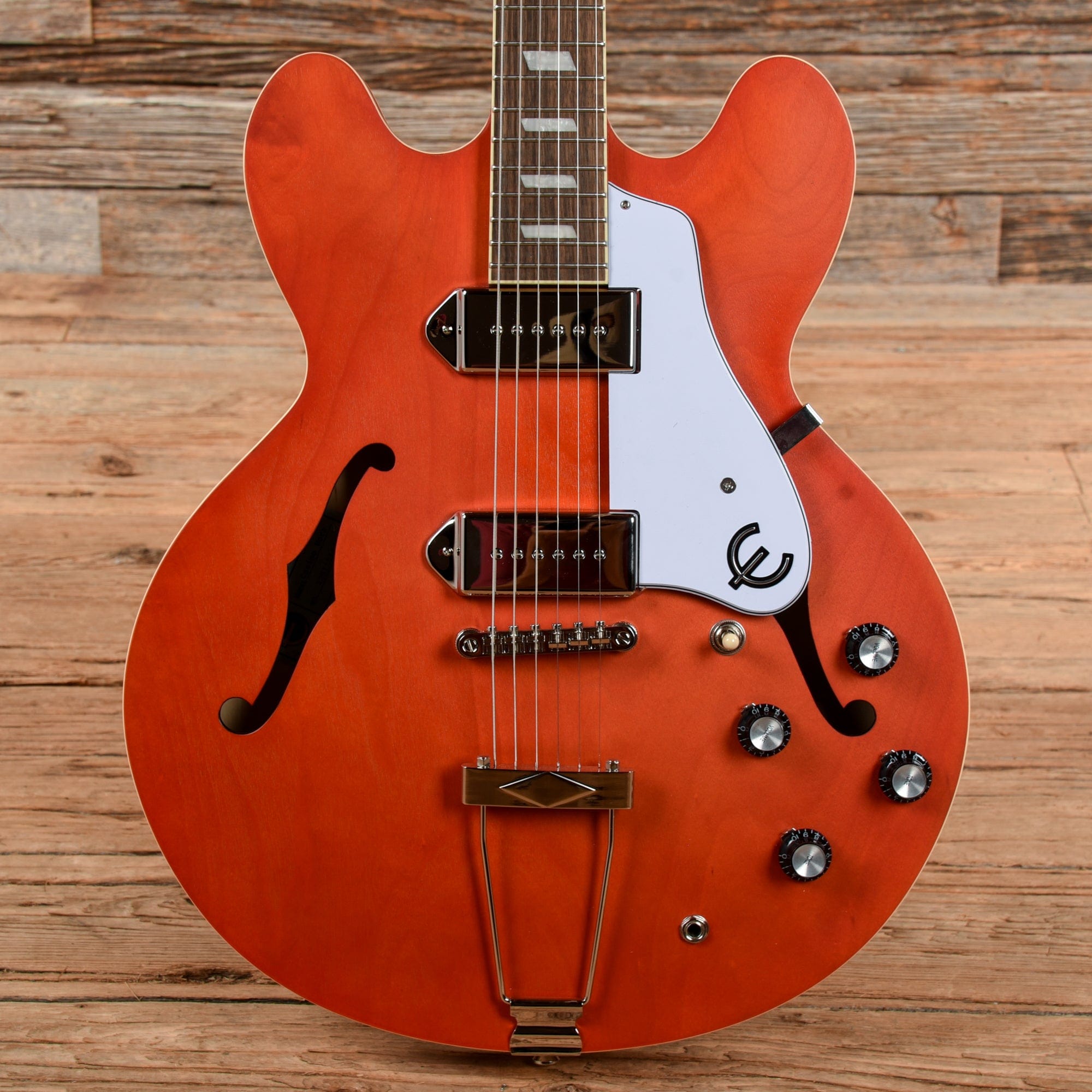 Epiphone Casino Worn Sunrise Orange 2022 Electric Guitars / Hollow Body