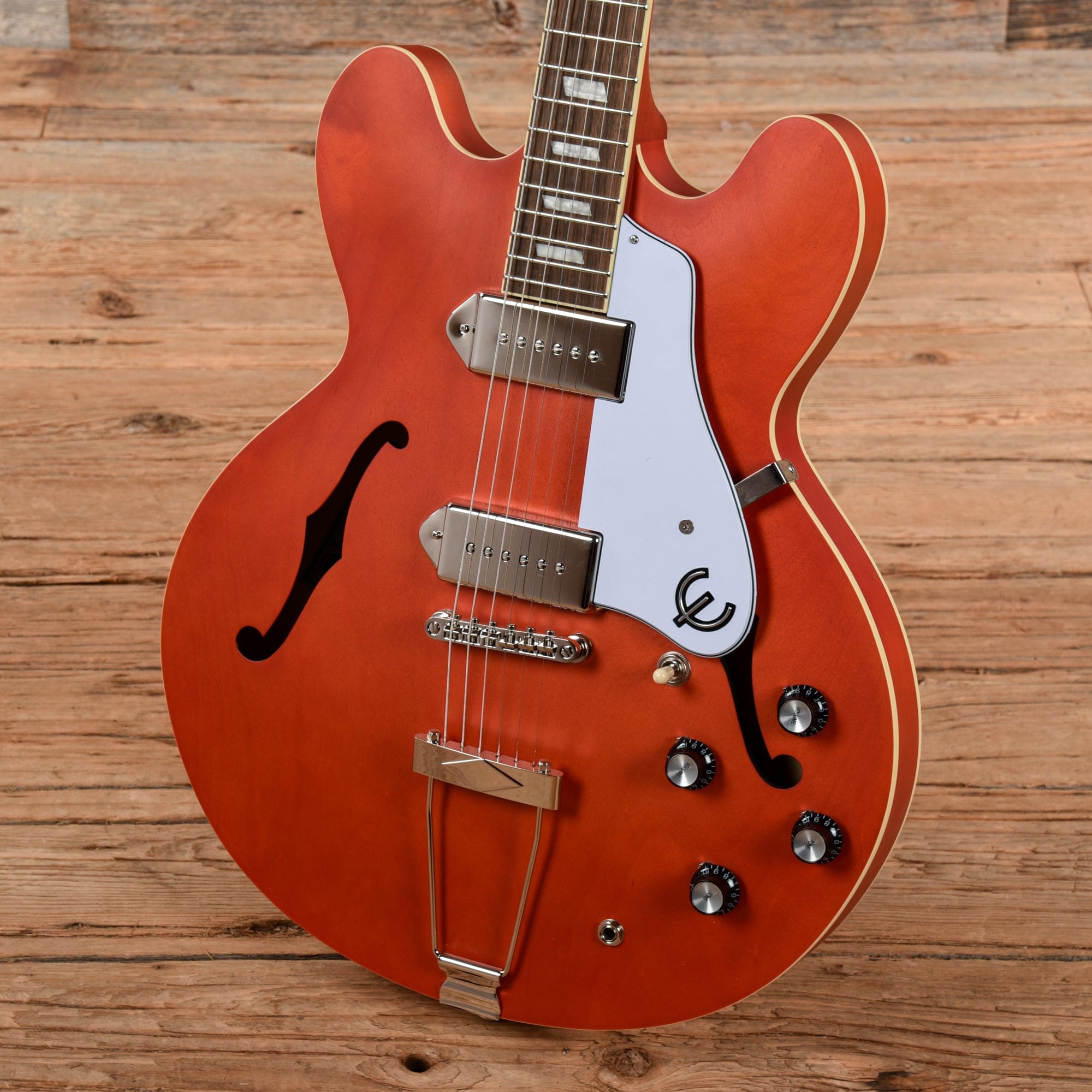 Epiphone Casino Worn Sunrise Orange 2022 Electric Guitars / Hollow Body