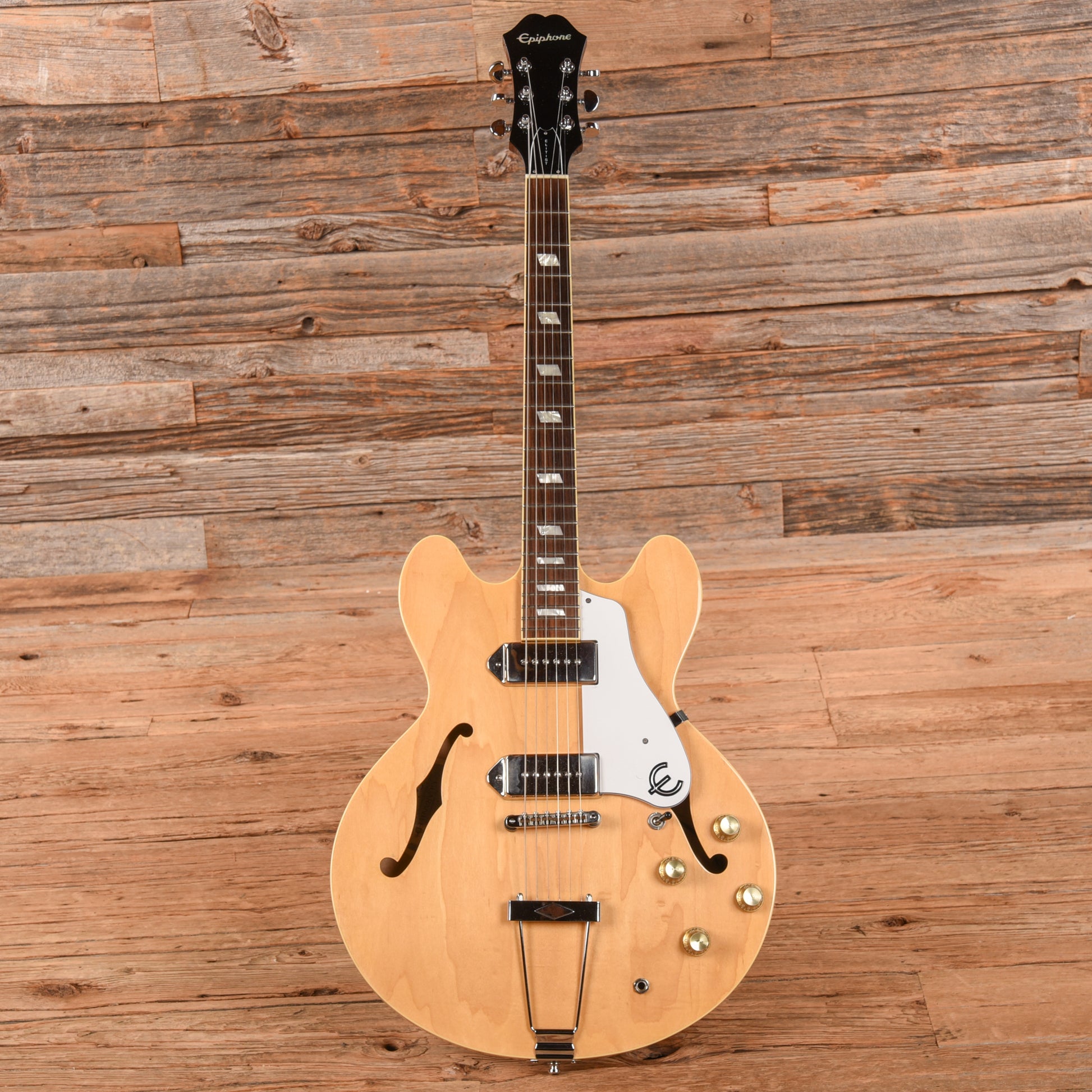 Epiphone Elitist Casino Natural Electric Guitars / Hollow Body