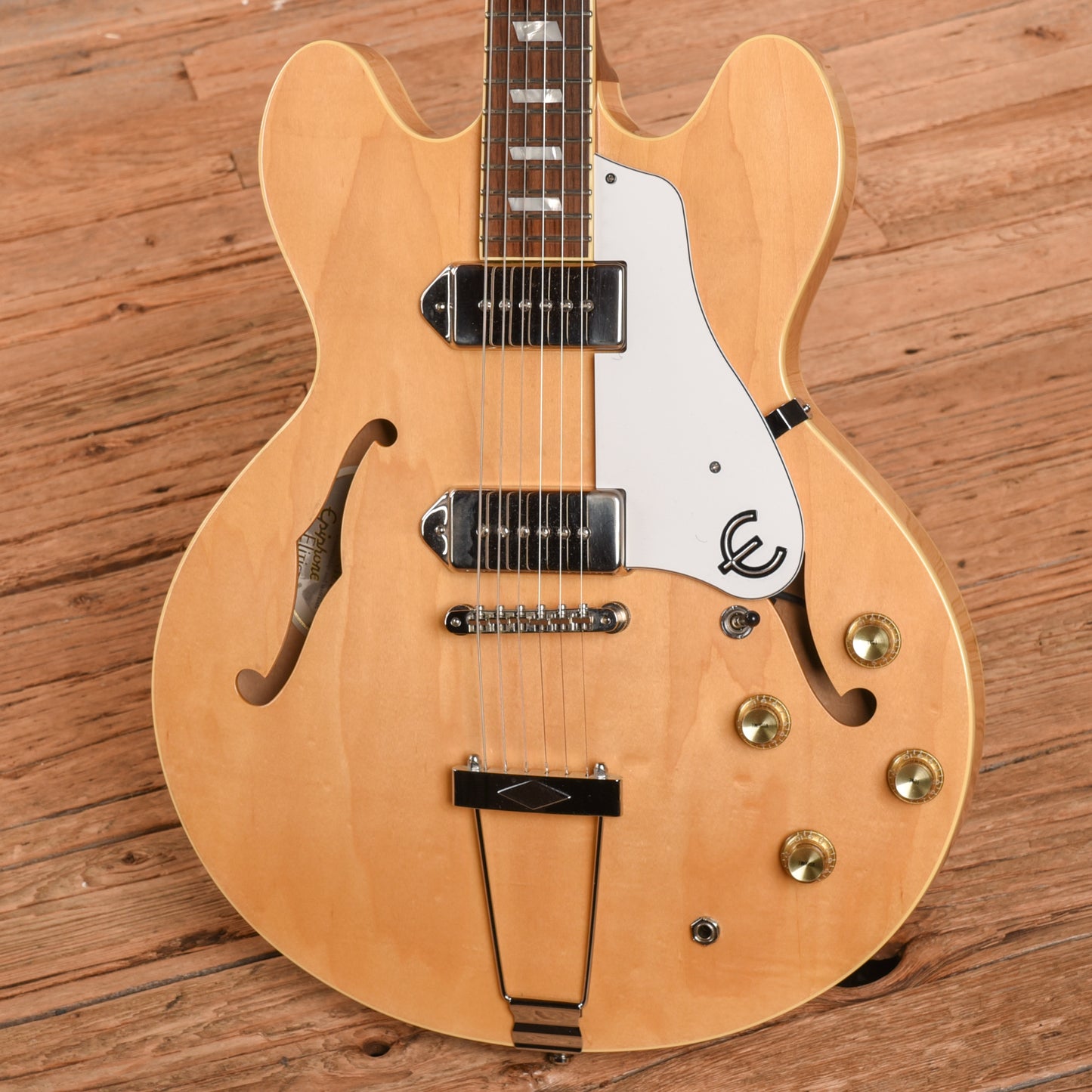 Epiphone Elitist Casino Natural Electric Guitars / Hollow Body
