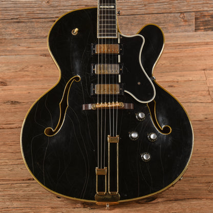 Epiphone Emperor Black Refin 1968 Electric Guitars / Hollow Body