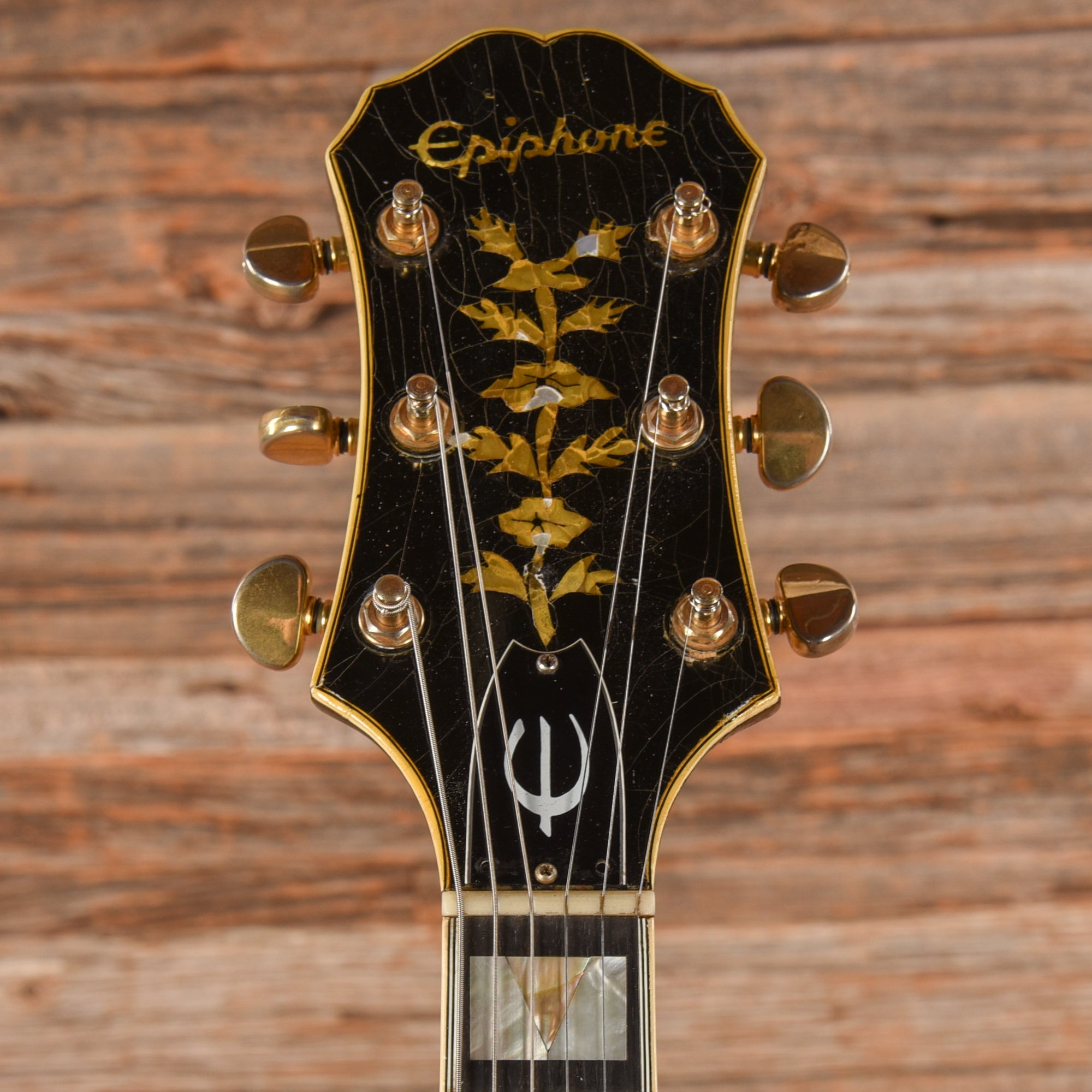 Epiphone Emperor Black Refin 1968 Electric Guitars / Hollow Body