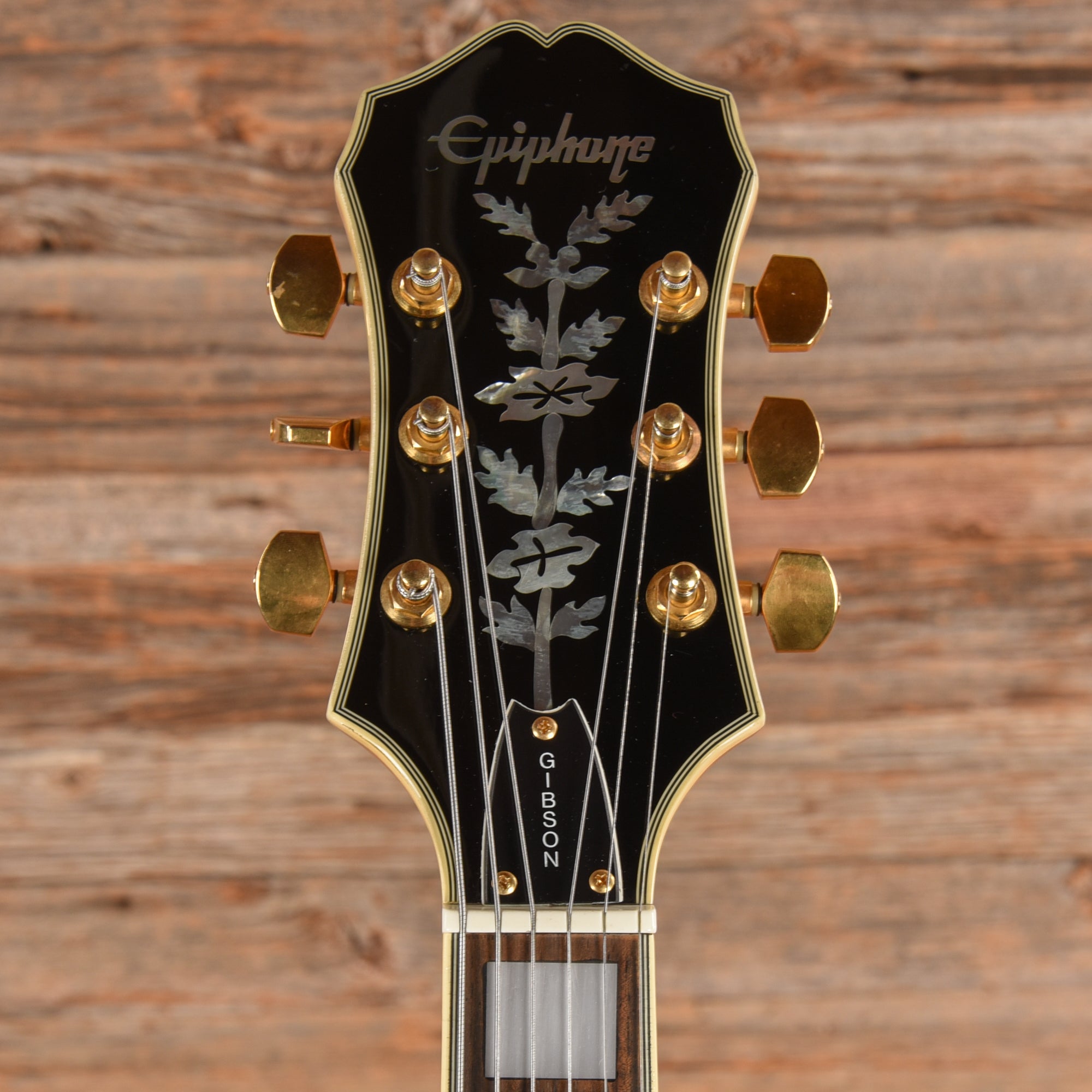 Epiphone Emperor Natural Electric Guitars / Hollow Body