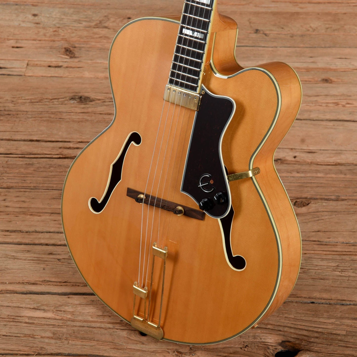 Epiphone Emperor Regent Natural 1998 Electric Guitars / Hollow Body